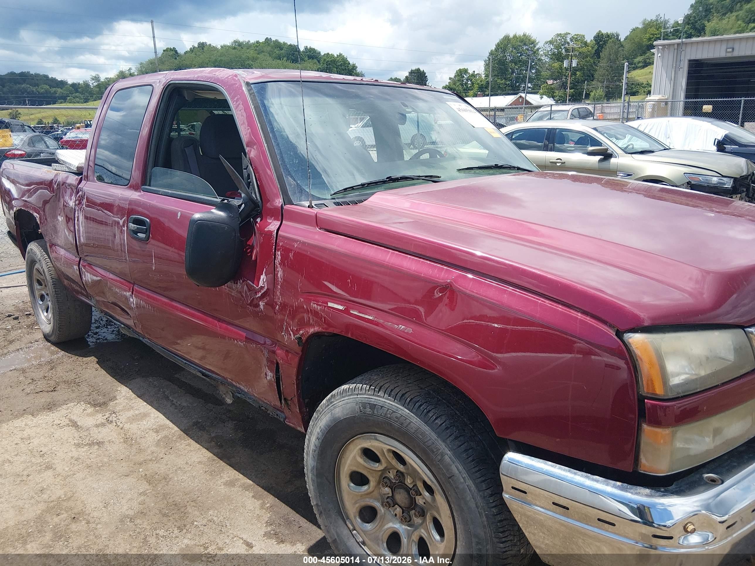 2006 Chevrolet Silverado 1500 Lt1 Maroon vin: 1GCEK19B66Z279775