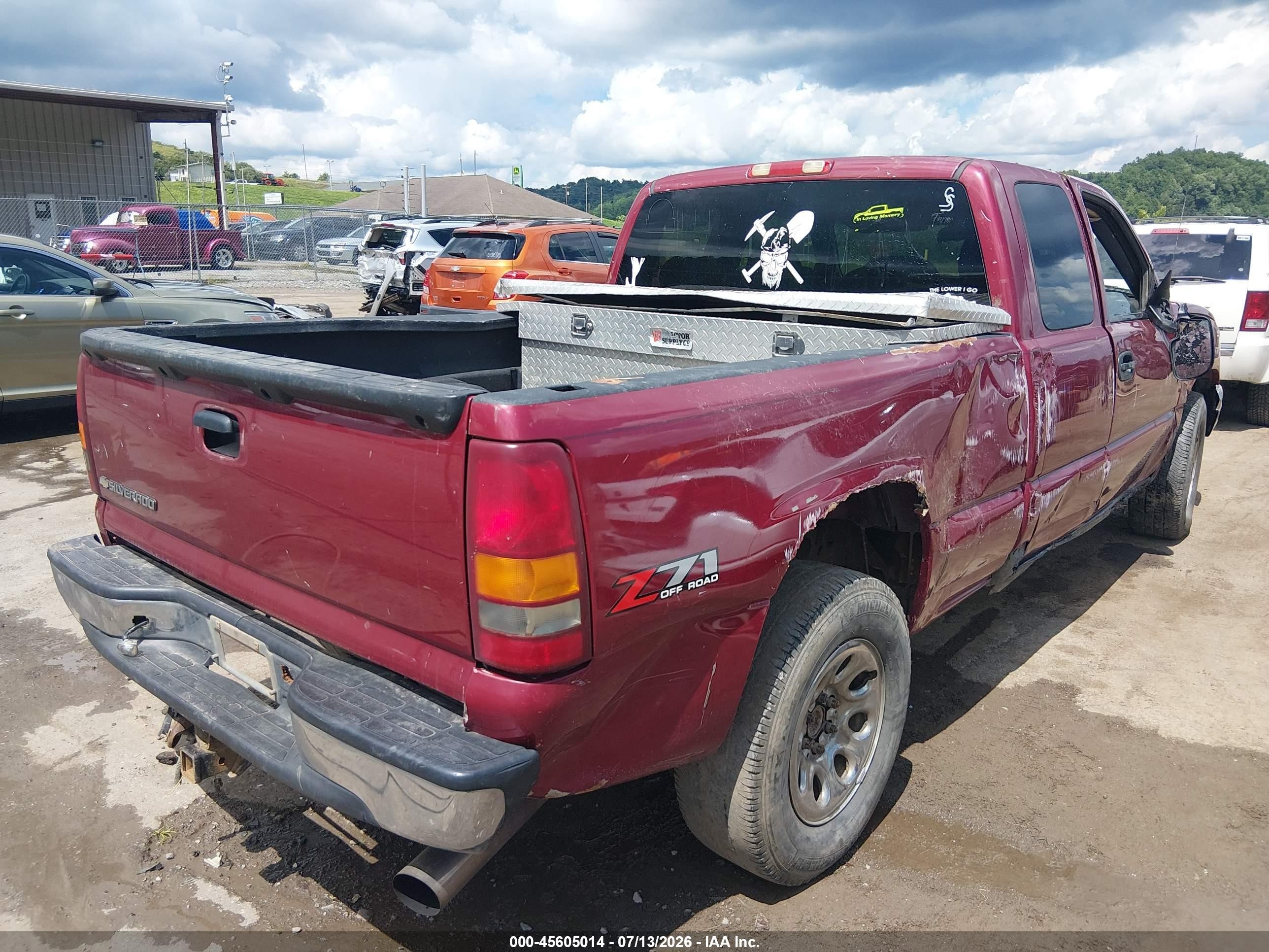 2006 Chevrolet Silverado 1500 Lt1 Maroon vin: 1GCEK19B66Z279775