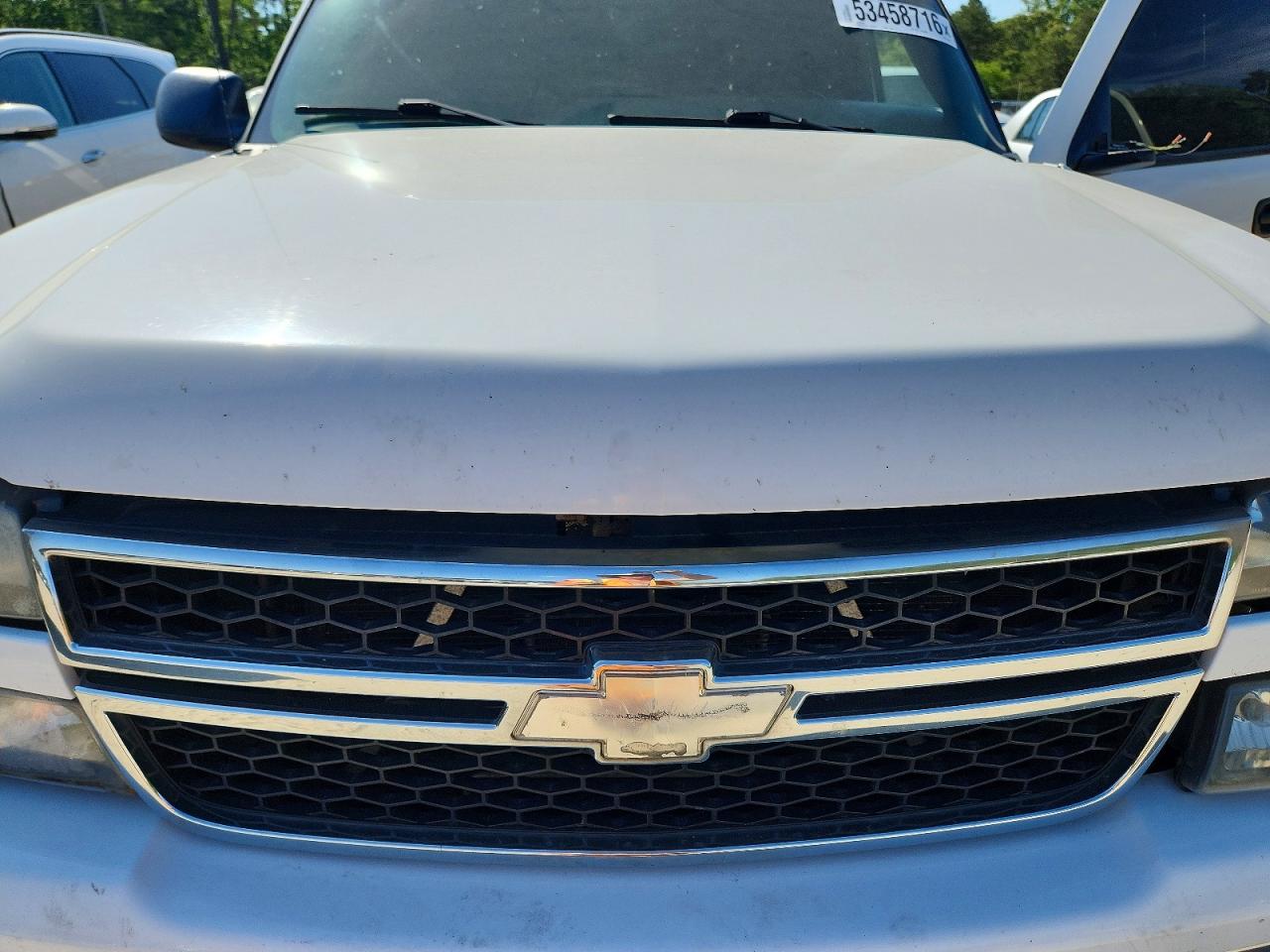2007 Chevrolet Silverado K1500 Classic White vin: 1GCEK19B77Z110155
