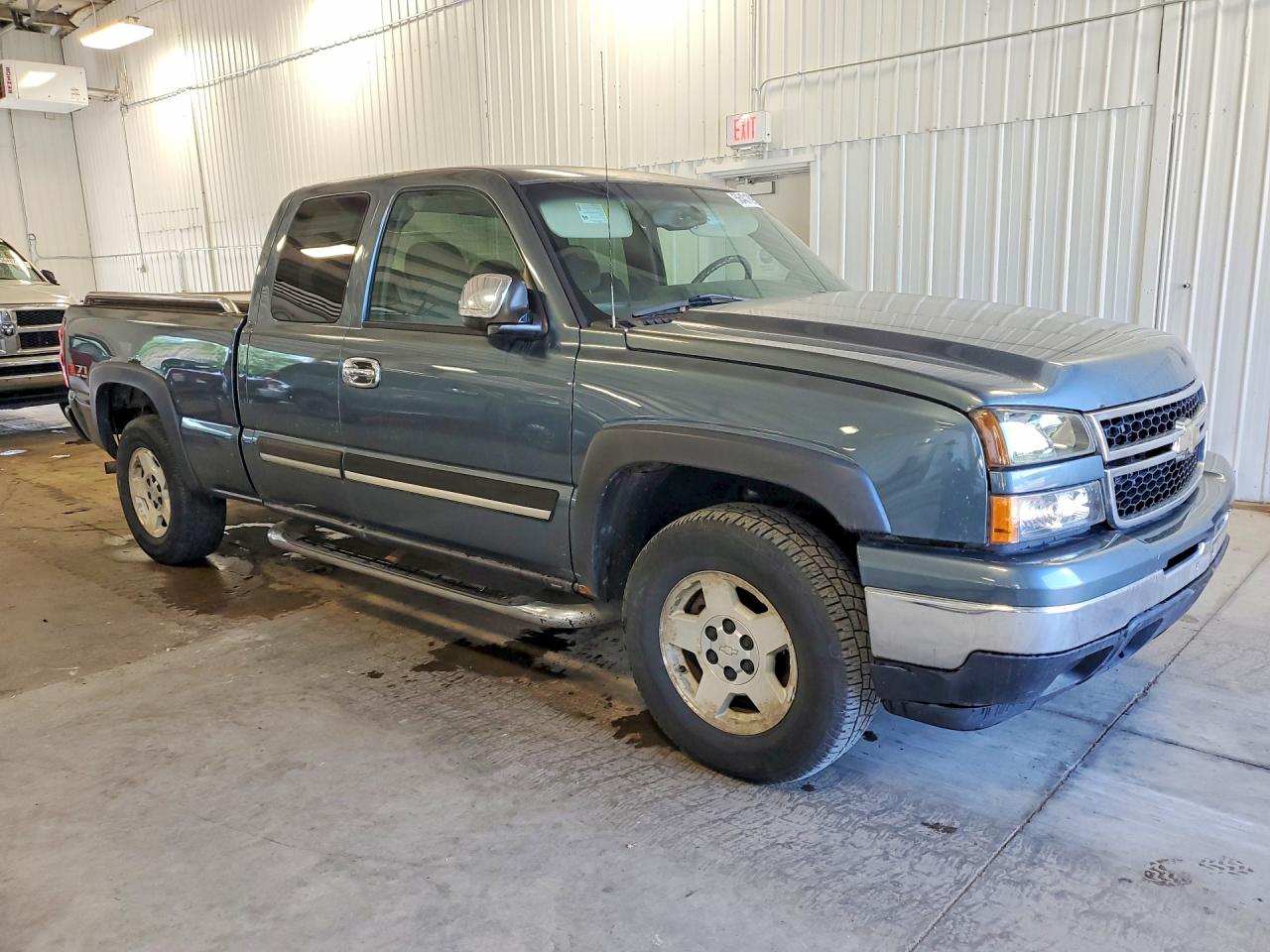 2006 Chevrolet Silverado K1500 Blue vin: 1GCEK19B86Z187728