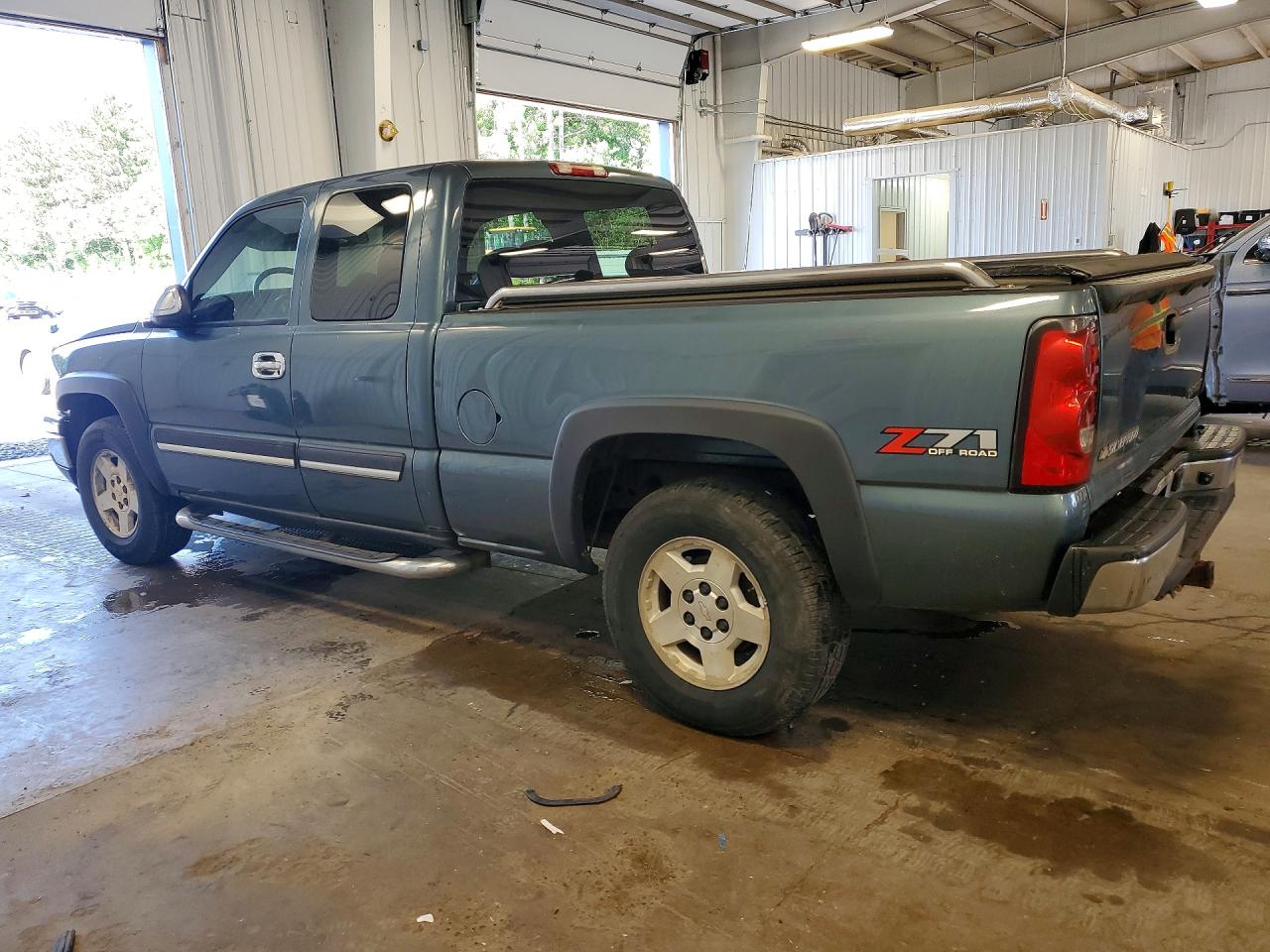 2006 Chevrolet Silverado K1500 Blue vin: 1GCEK19B86Z187728