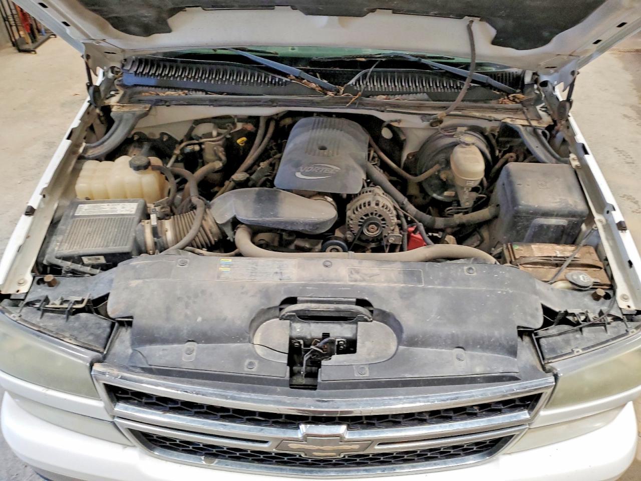 2006 Chevrolet Silverado K1500 White vin: 1GCEK19B86Z211431