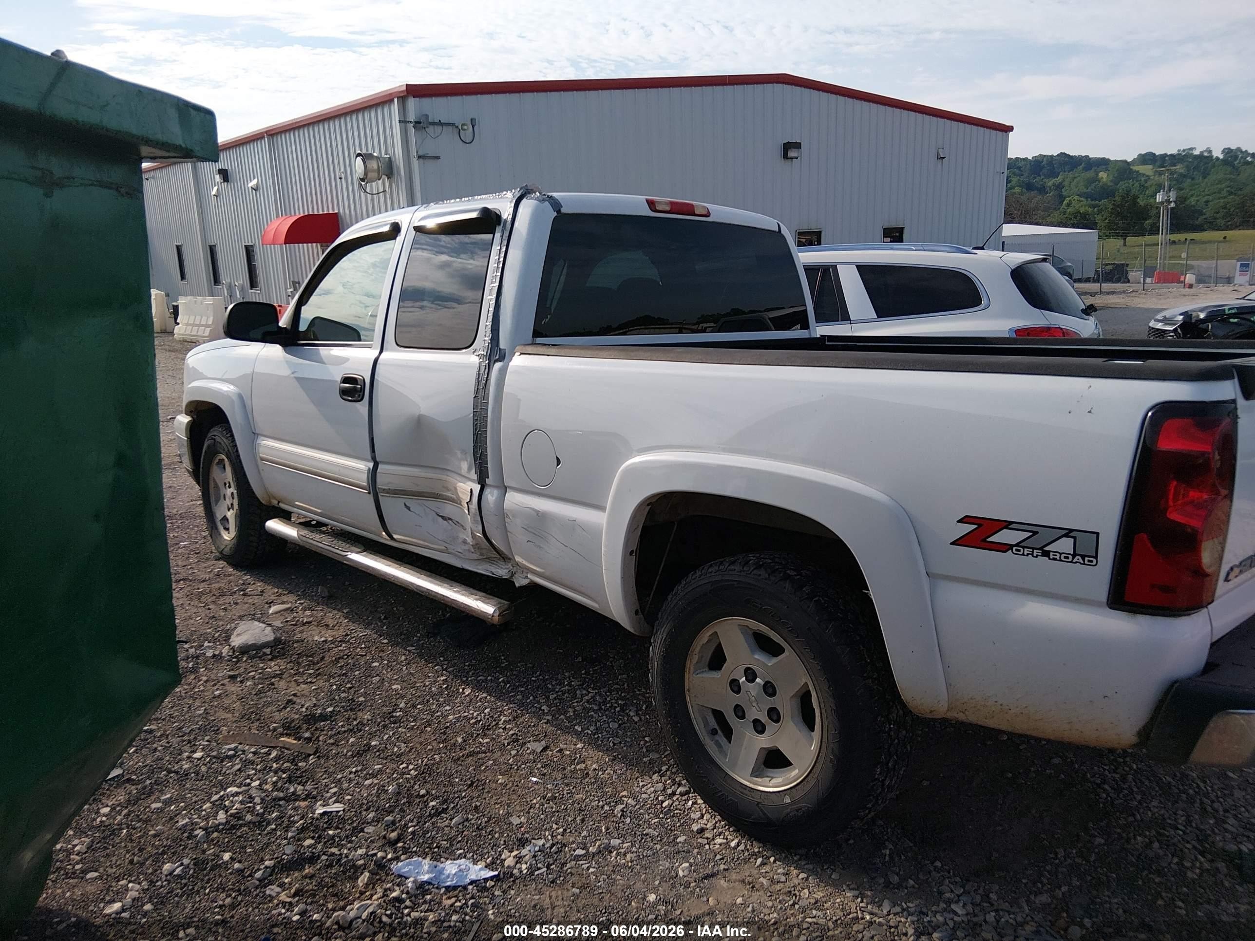 2007 Chevrolet Silverado 1500 Classic Lt3 White vin: 1GCEK19B87Z207266