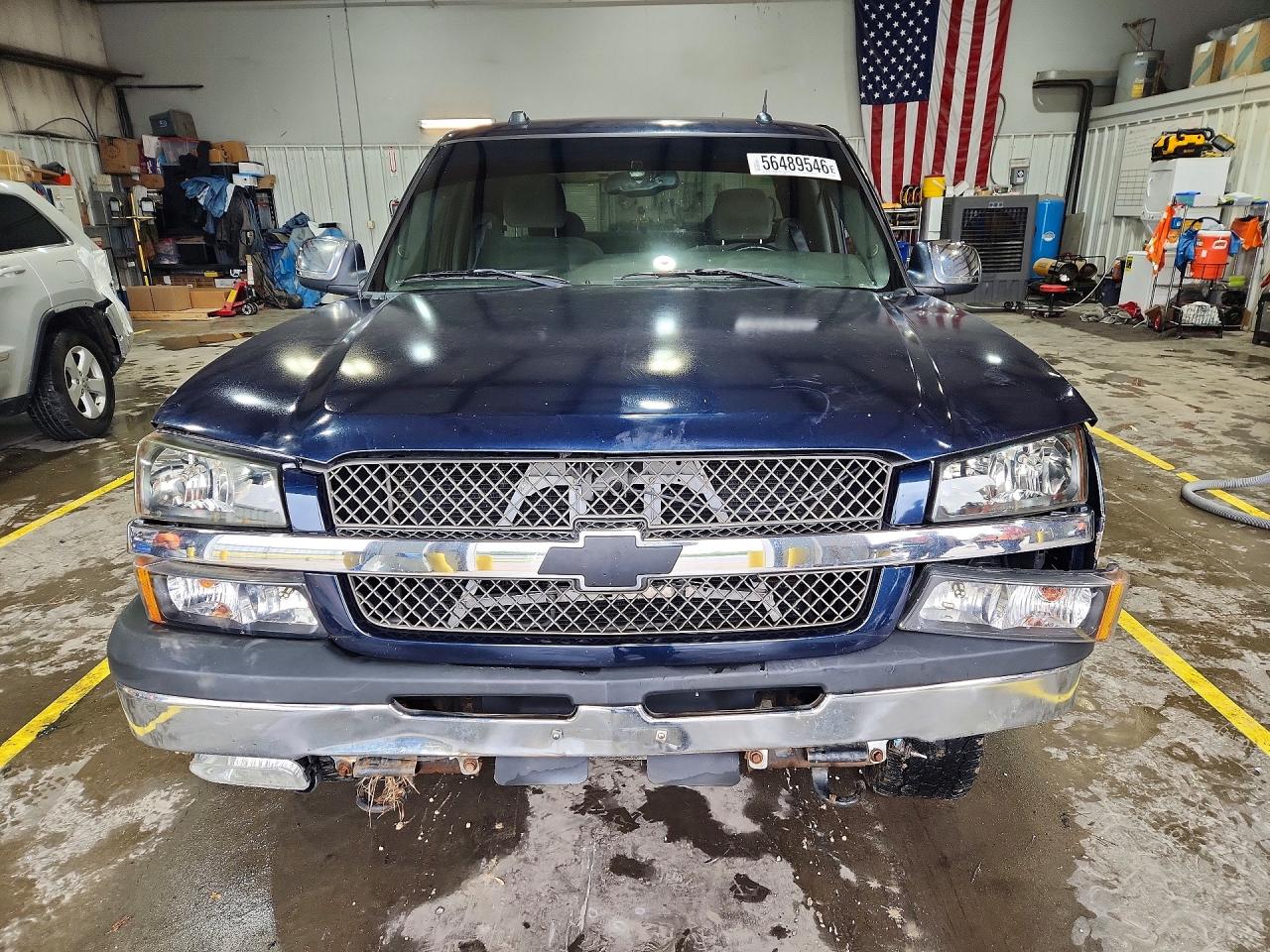 2005 Chevrolet Silverado K1500 Blue vin: 1GCEK19B95Z156826