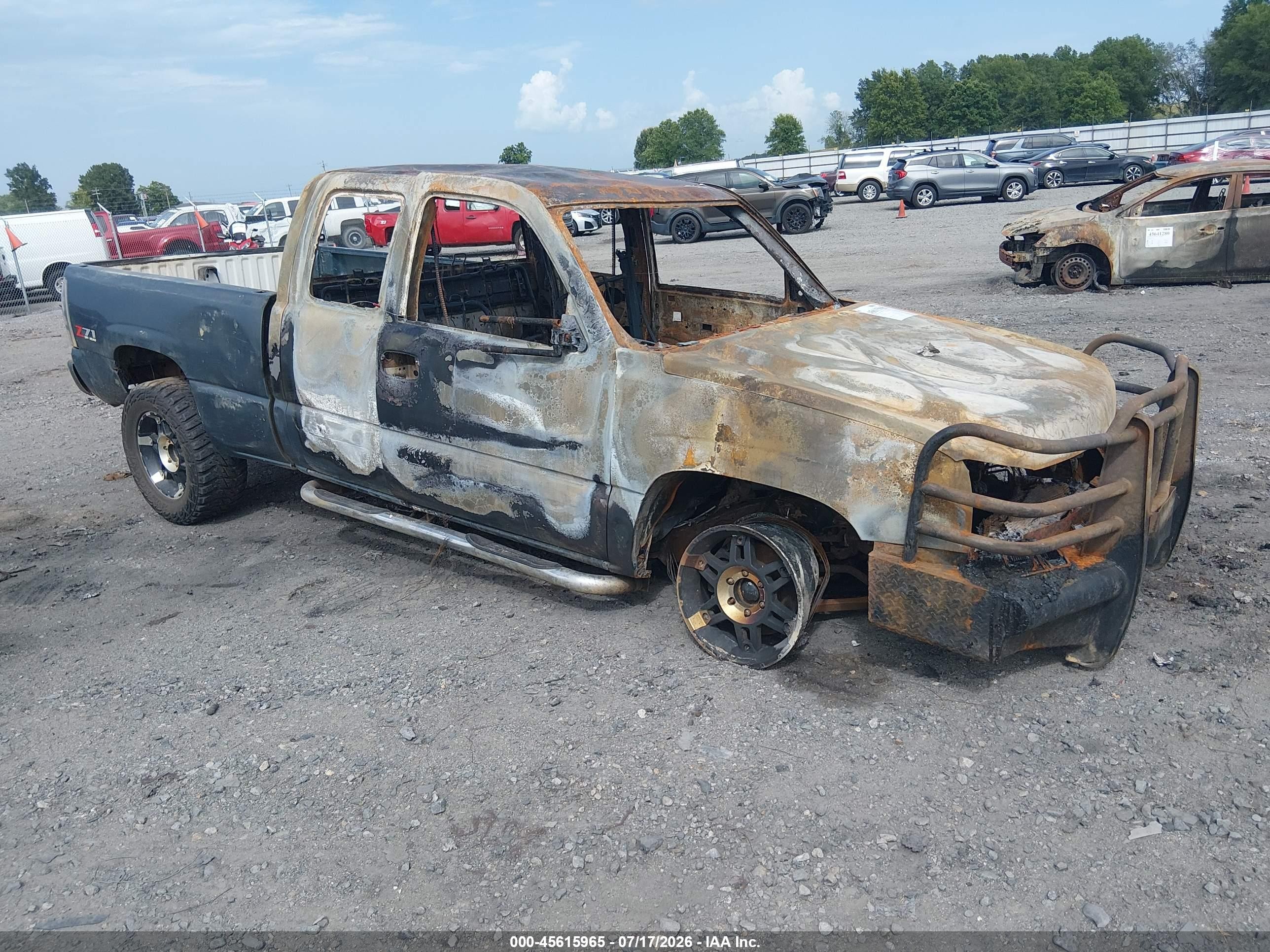 2006 Chevrolet Silverado 1500 Lt1 Gray vin: 1GCEK19B96E290163