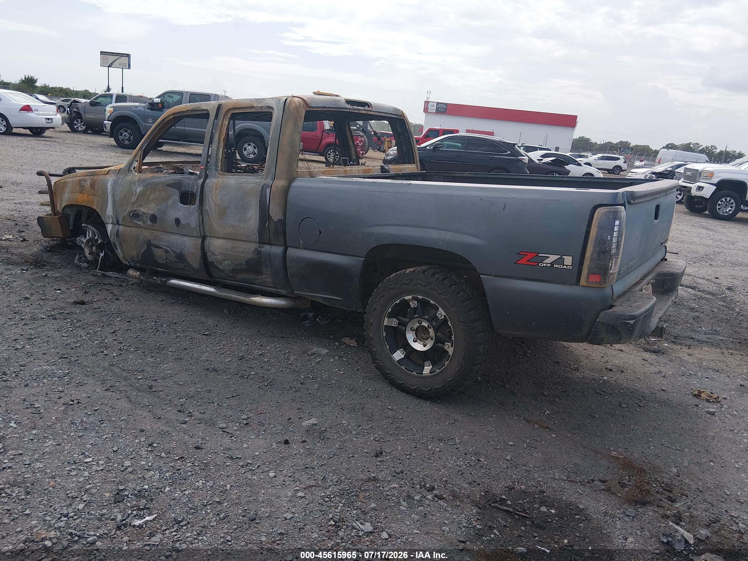 2006 Chevrolet Silverado 1500 Lt1 Gray vin: 1GCEK19B96E290163