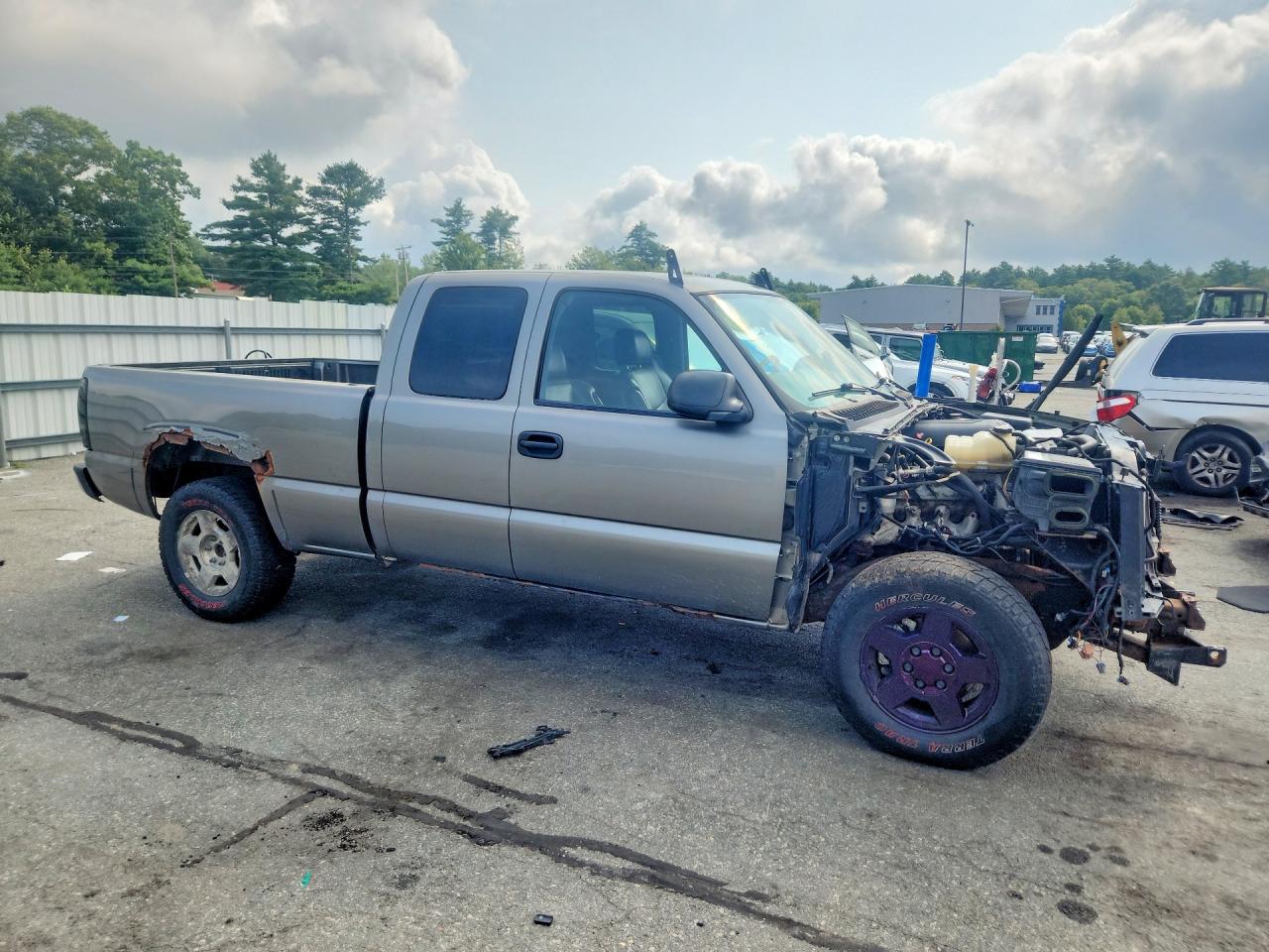 2006 Chevrolet Silverado K1500 Gray vin: 1GCEK19B96Z216900
