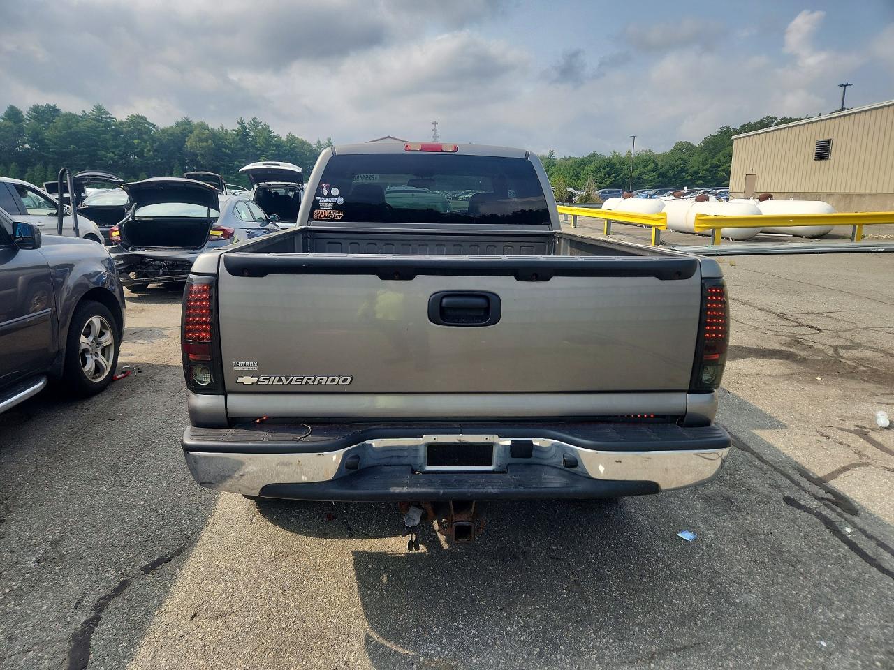 2006 Chevrolet Silverado K1500 Gray vin: 1GCEK19B96Z216900