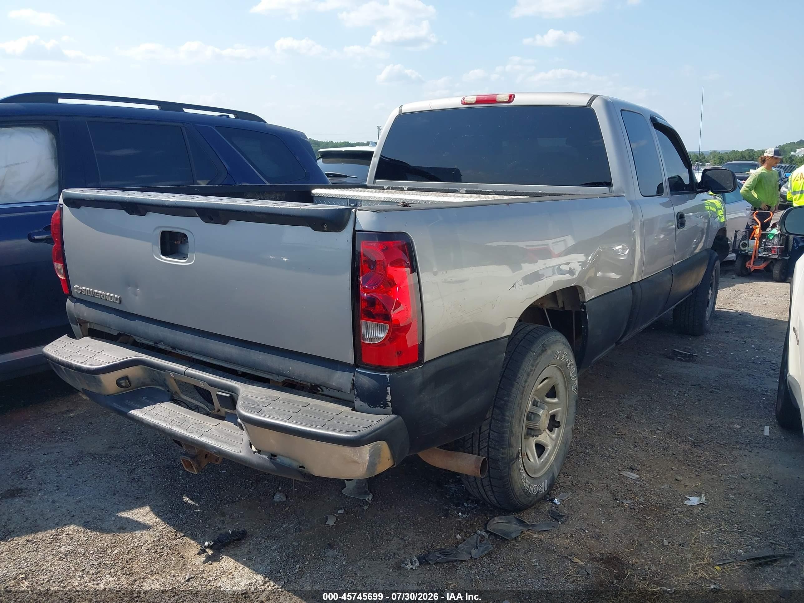 2006 Chevrolet Silverado 1500 Lt1 Gray vin: 1GCEK19B96Z230098