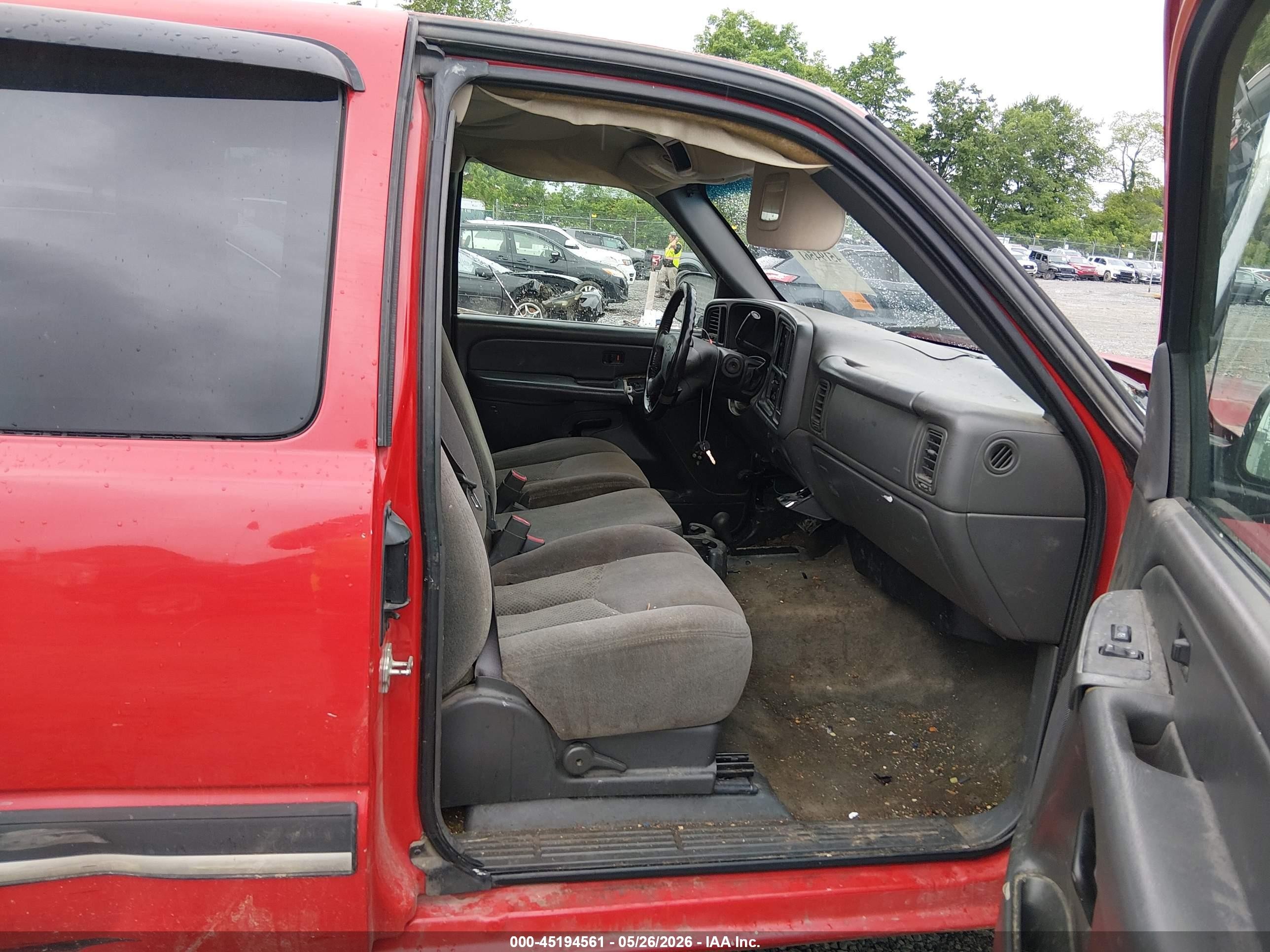 2006 Chevrolet Silverado 1500 Lt1 Red vin: 1GCEK19B96Z261772