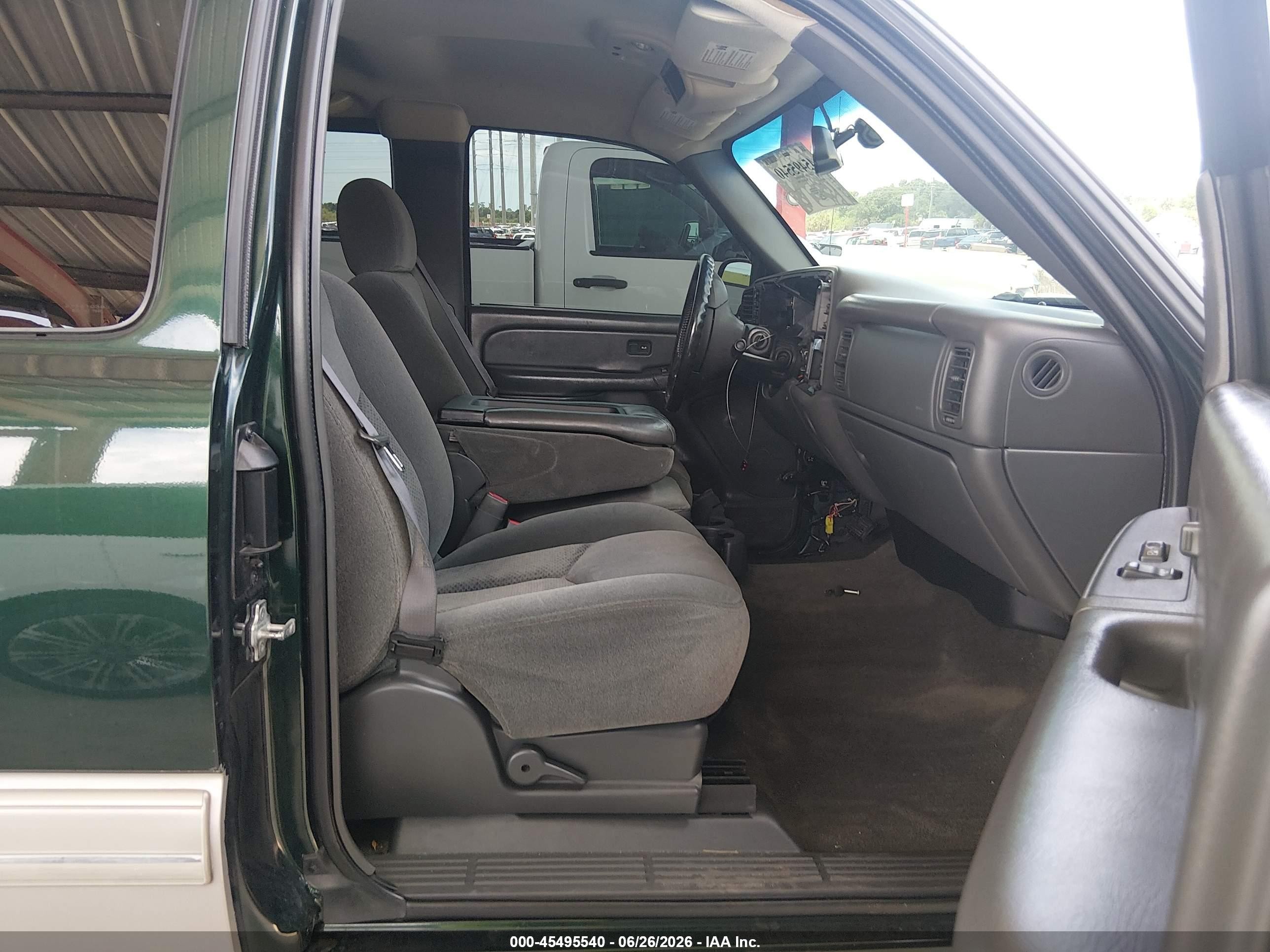 2005 Chevrolet Silverado 1500 Z71 Green vin: 1GCEK19BX5Z204317
