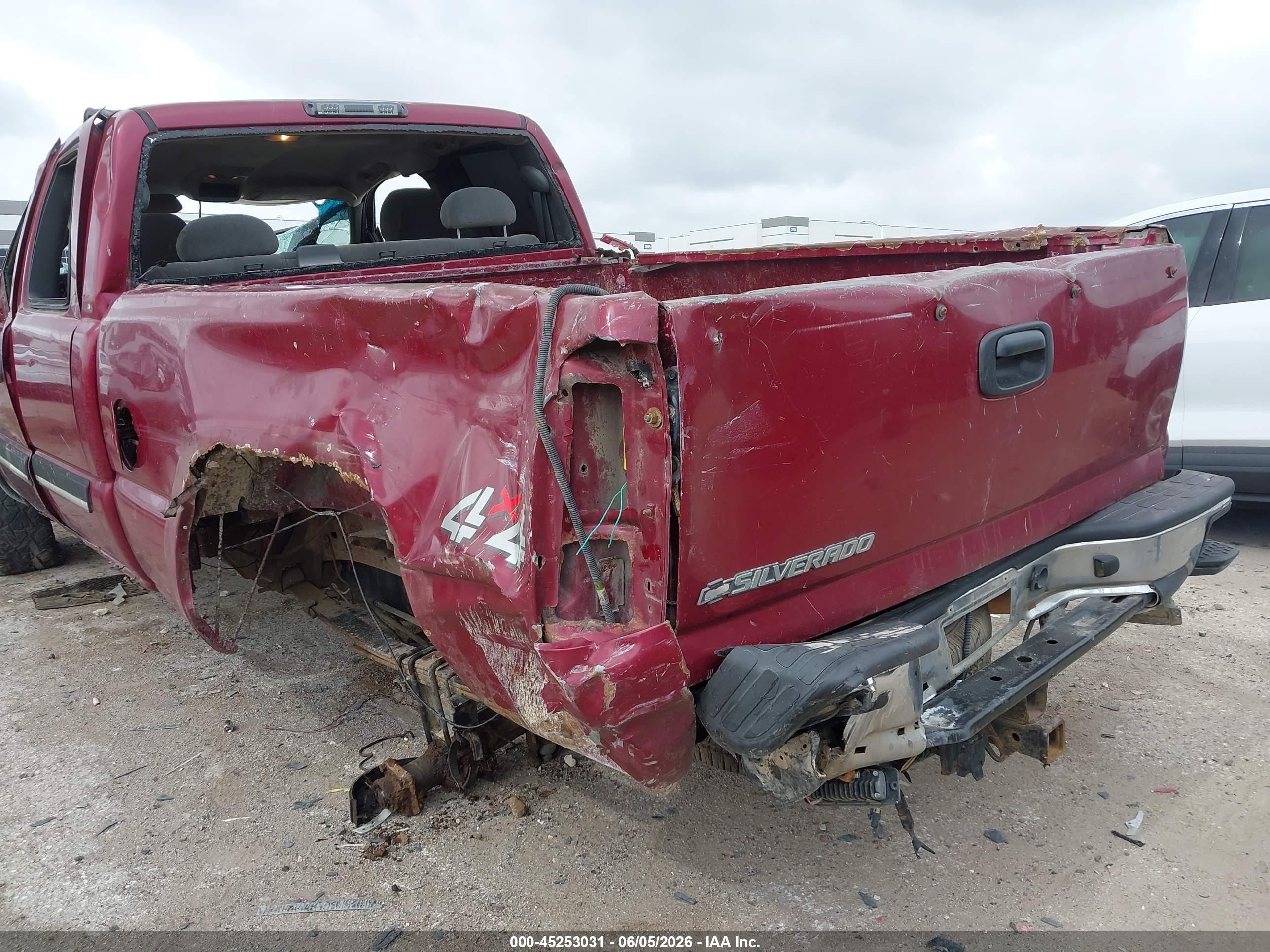 2006 Chevrolet Silverado 1500 Lt1 Red vin: 1GCEK19BX6Z203198