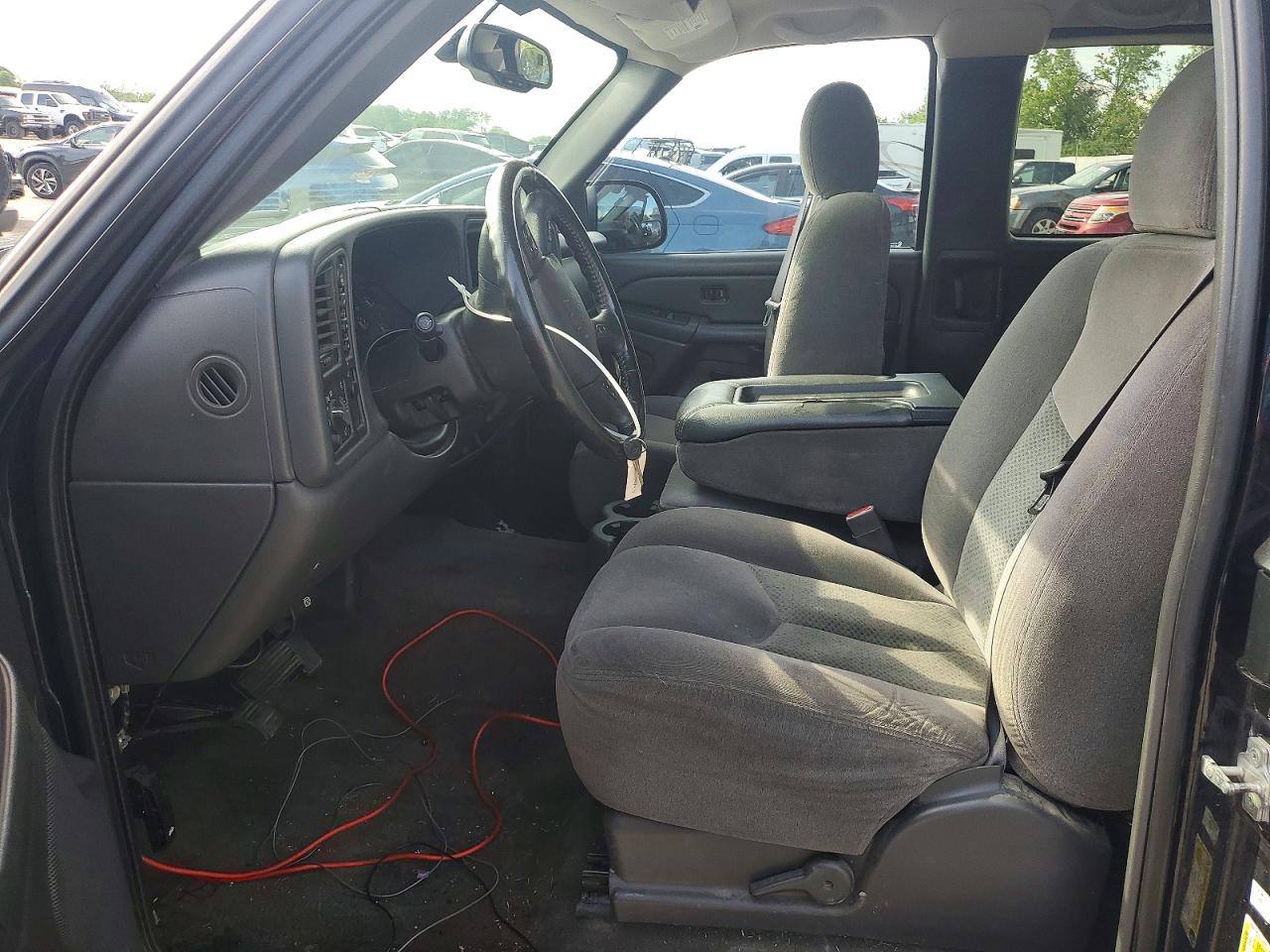 2007 Chevrolet Silverado K1500 Classic Black vin: 1GCEK19BX7Z132828