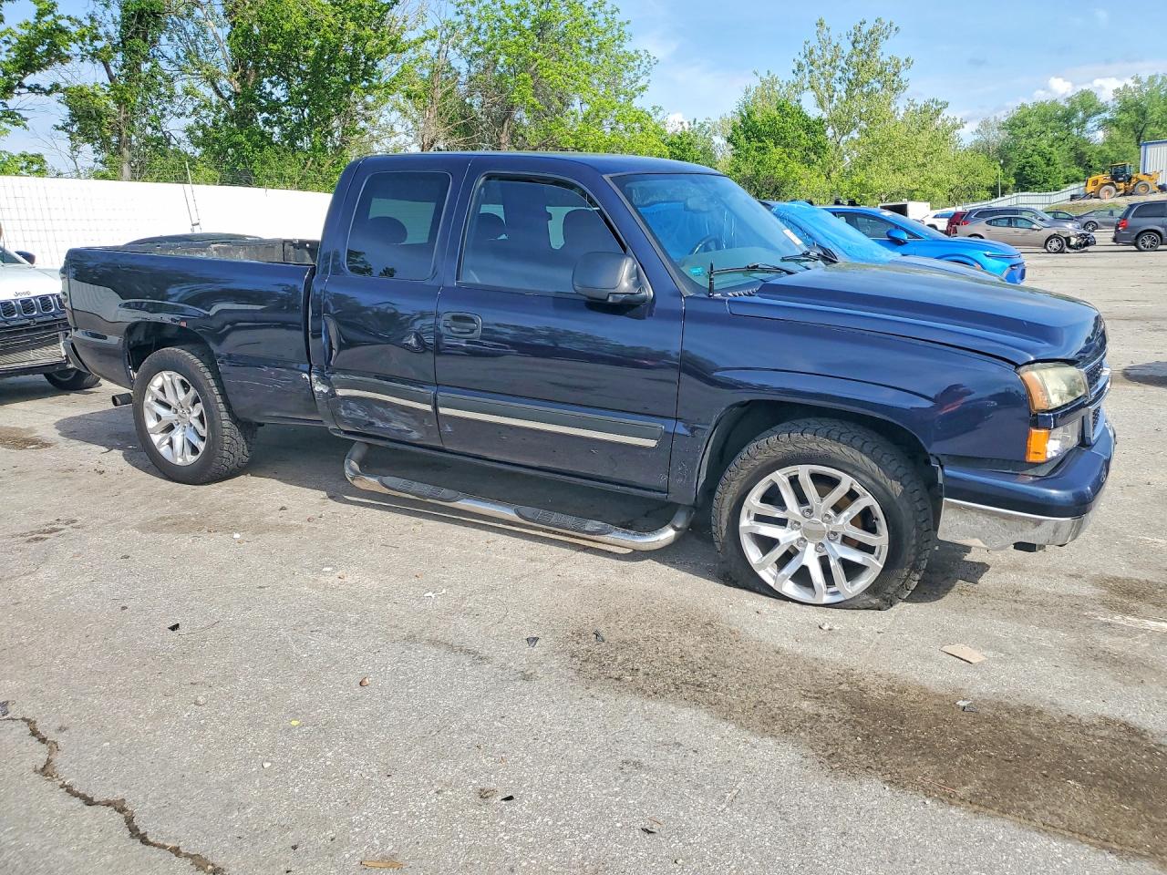 2007 Chevrolet Silverado K1500 Classic Black vin: 1GCEK19BX7Z132828