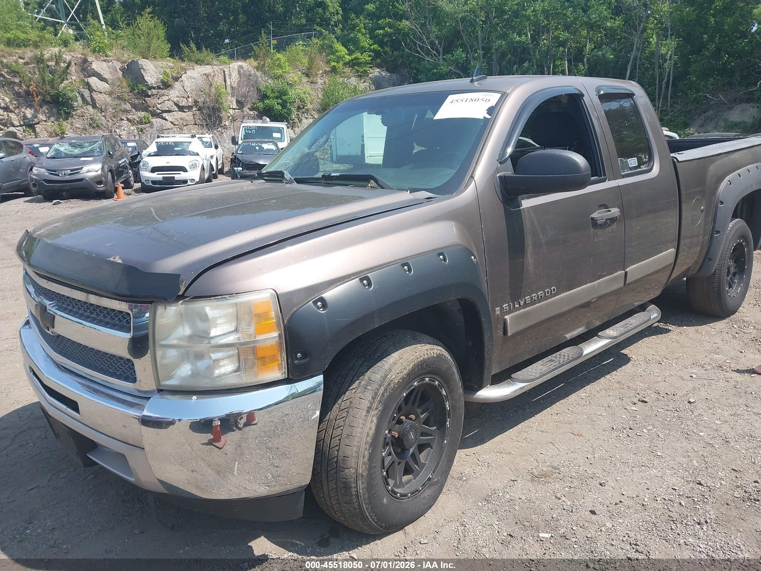 2007 Chevrolet Silverado 1500 Lt1 Brown vin: 1GCEK19C07Z503035