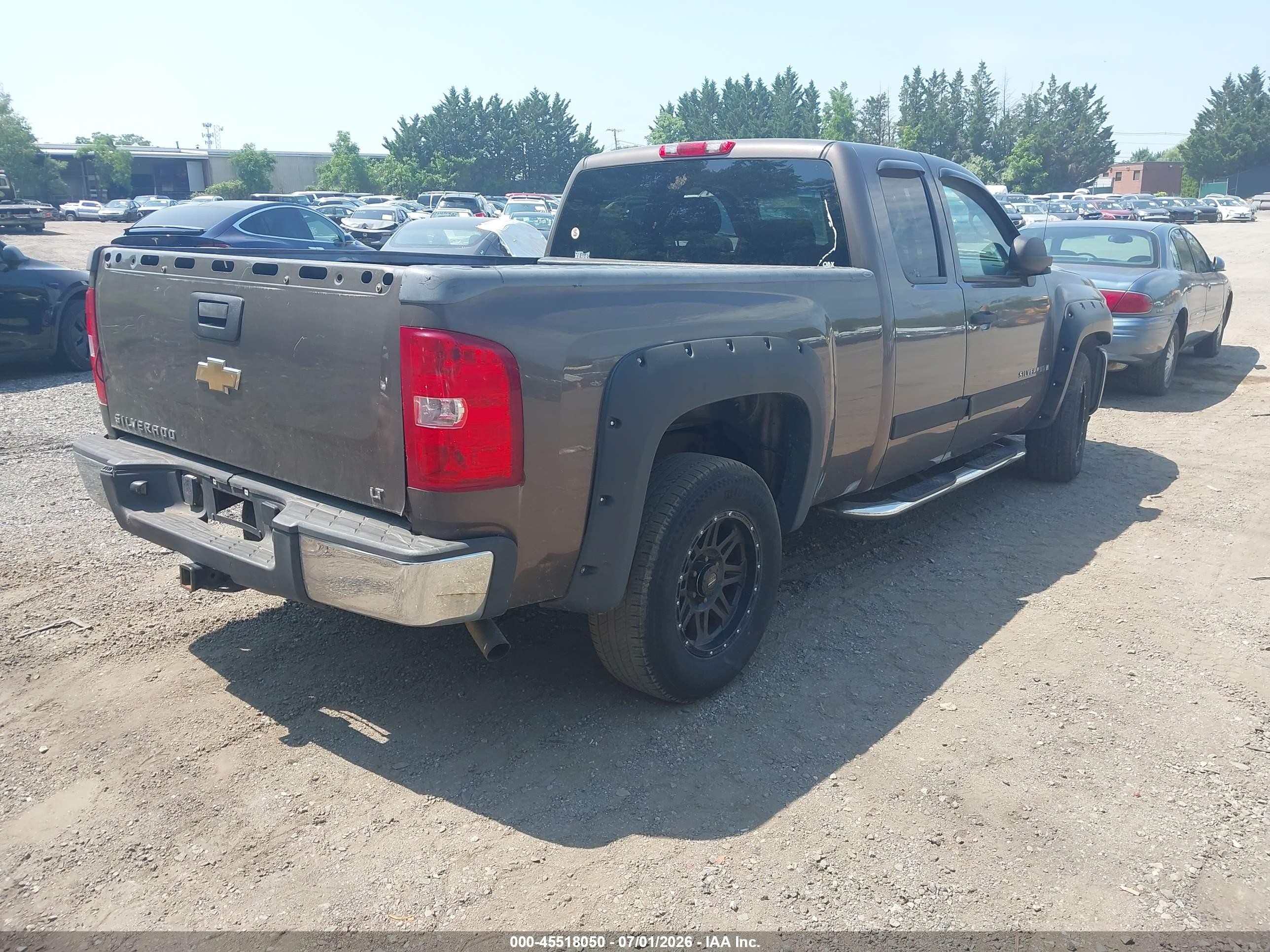 2007 Chevrolet Silverado 1500 Lt1 Brown vin: 1GCEK19C07Z503035