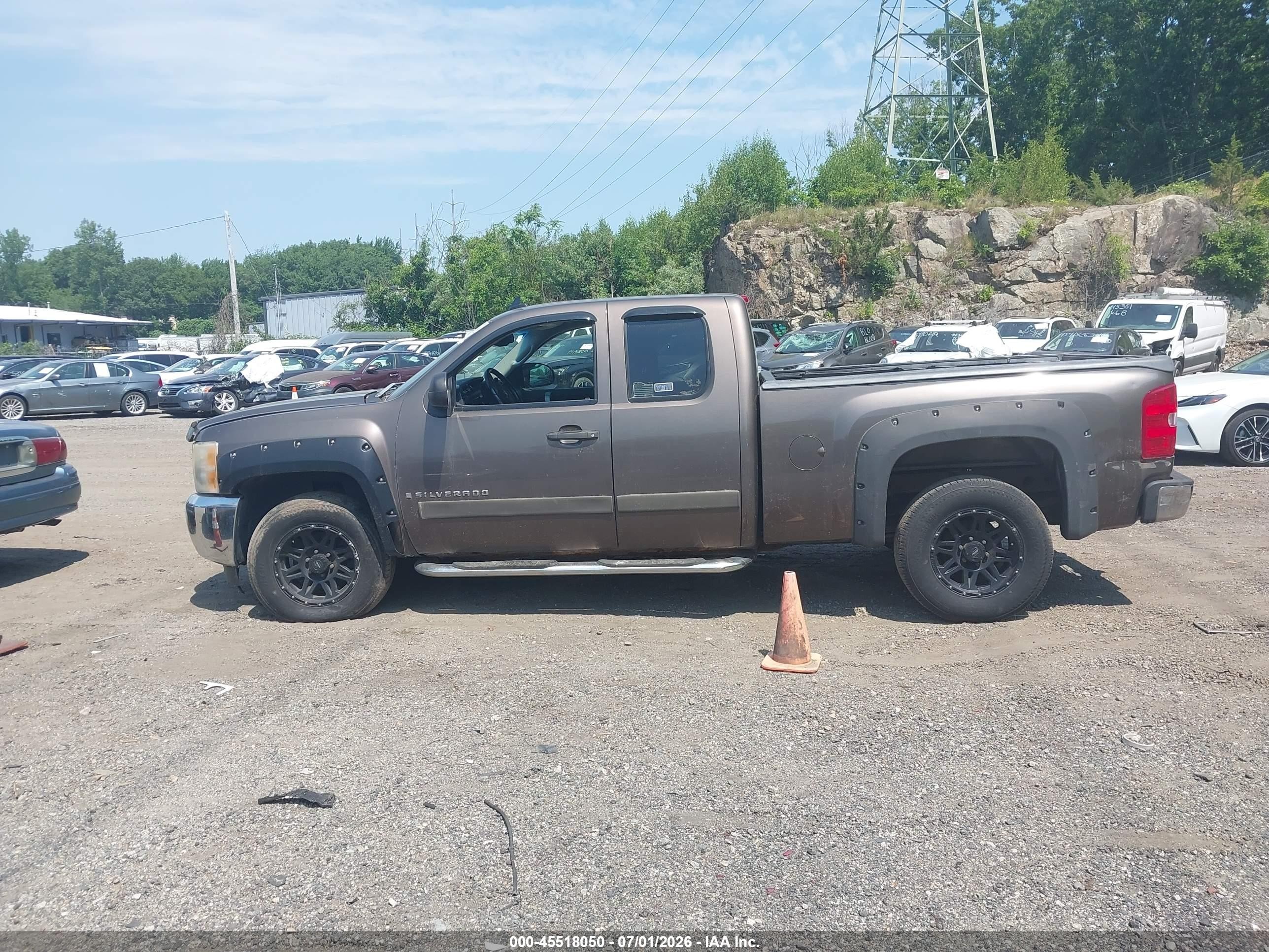 2007 Chevrolet Silverado 1500 Lt1 Brown vin: 1GCEK19C07Z503035