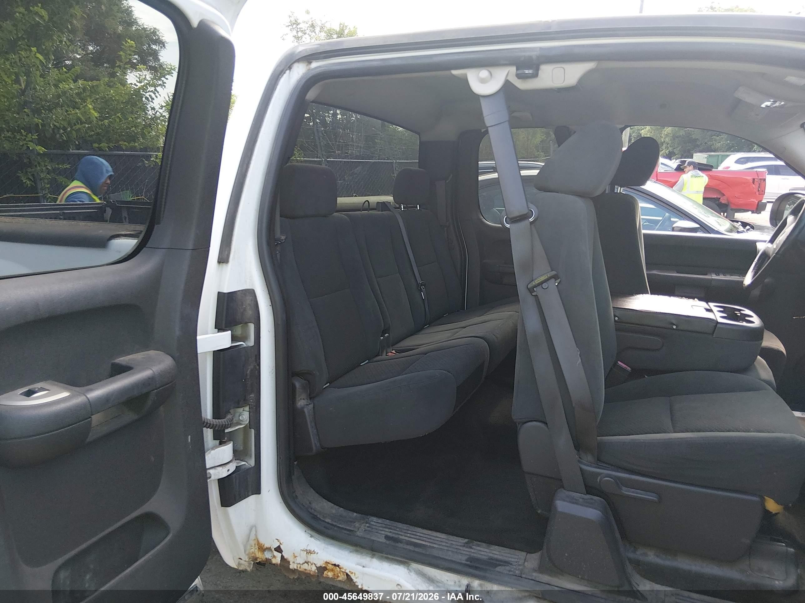 2007 Chevrolet Silverado 1500 Lt1 White vin: 1GCEK19C17Z502671