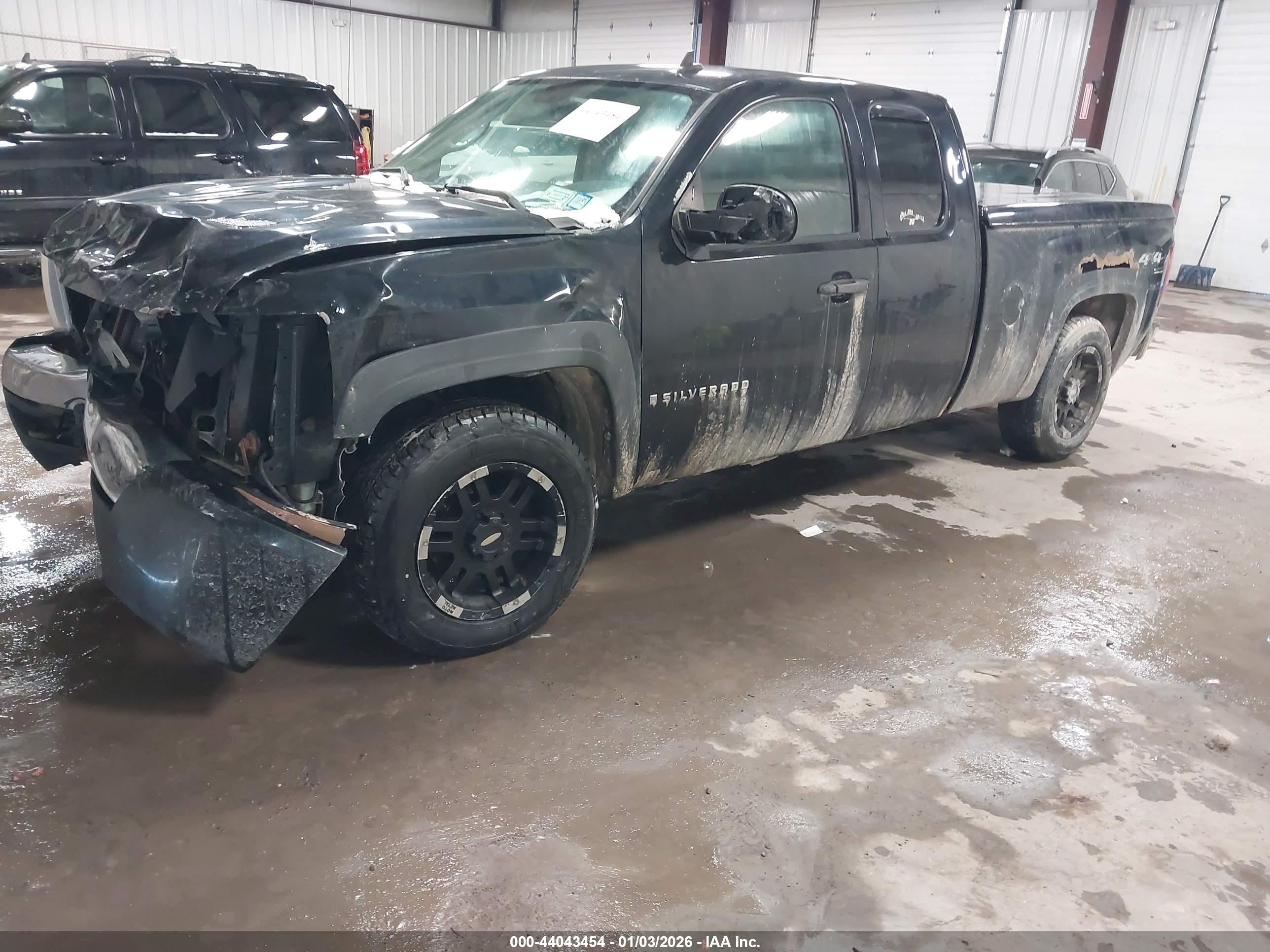 2008 Chevrolet Silverado 1500 Lt1 Blue vin: 1GCEK19C18Z292168