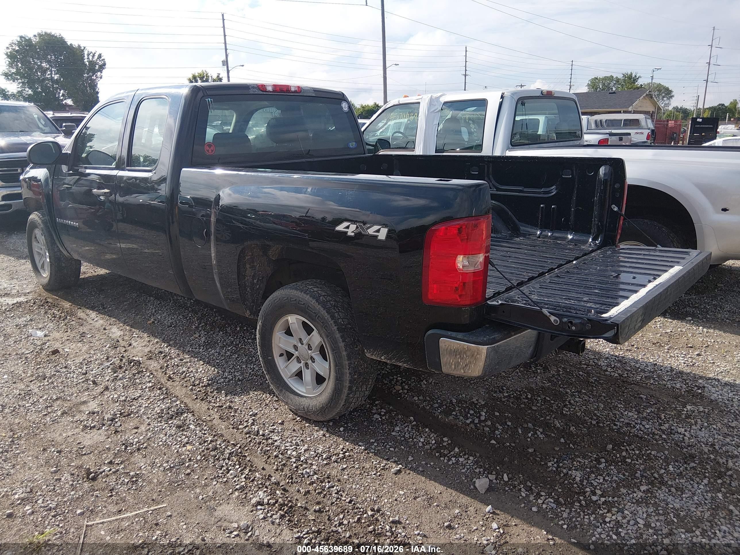 2008 Chevrolet Silverado 1500 Work Truck Black vin: 1GCEK19C28Z188708