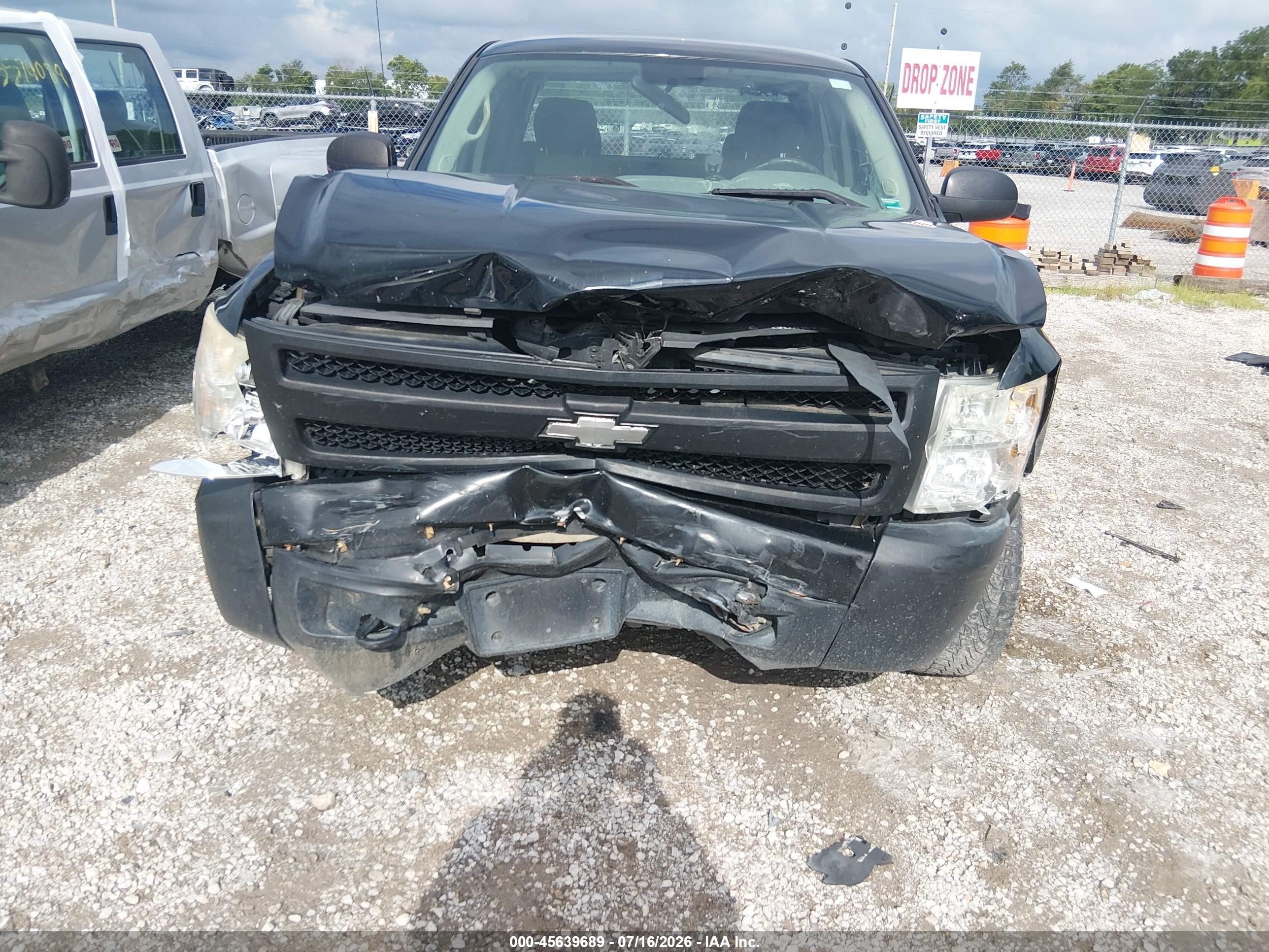2008 Chevrolet Silverado 1500 Work Truck Black vin: 1GCEK19C28Z188708