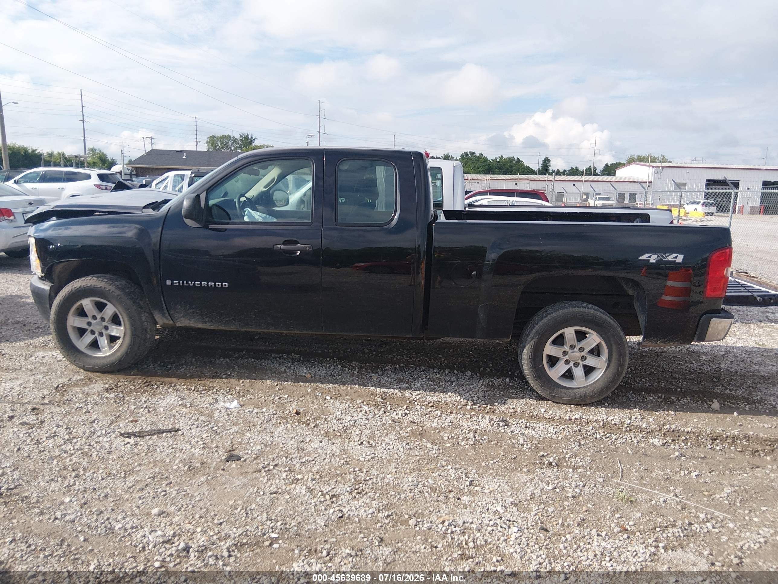 2008 Chevrolet Silverado 1500 Work Truck Black vin: 1GCEK19C28Z188708