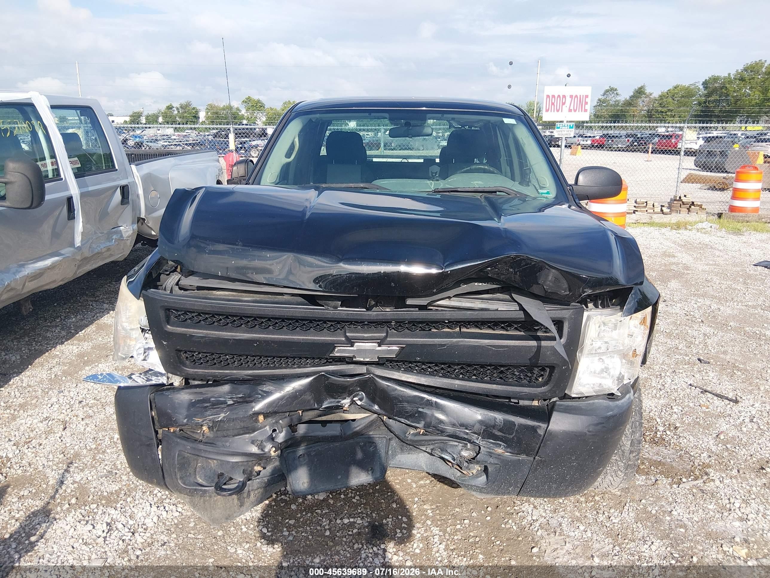 2008 Chevrolet Silverado 1500 Work Truck Black vin: 1GCEK19C28Z188708