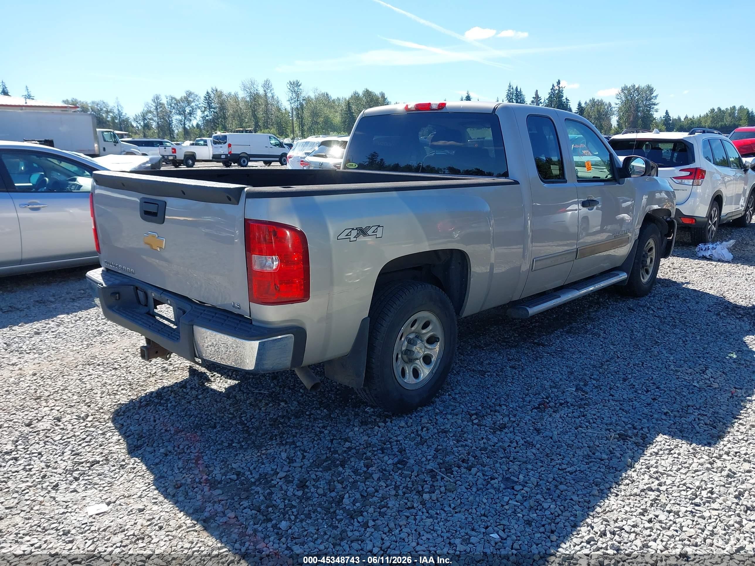 2009 Chevrolet Silverado 1500 Ls/work Truck Серый vin: 1GCEK19C29Z249637