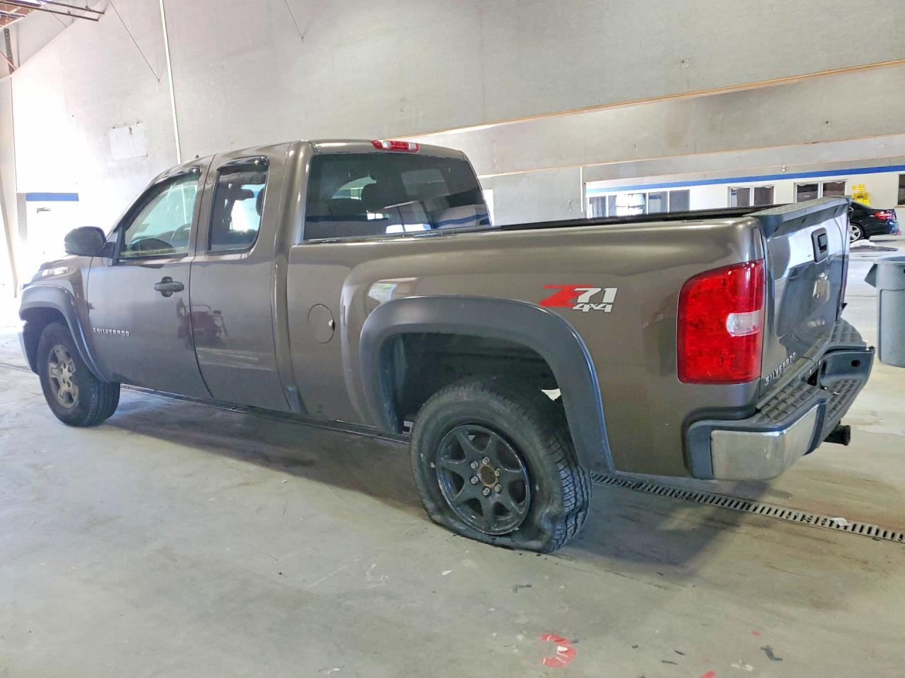 2007 Chevrolet Silverado K1500 Brown vin: 1GCEK19C37Z555677