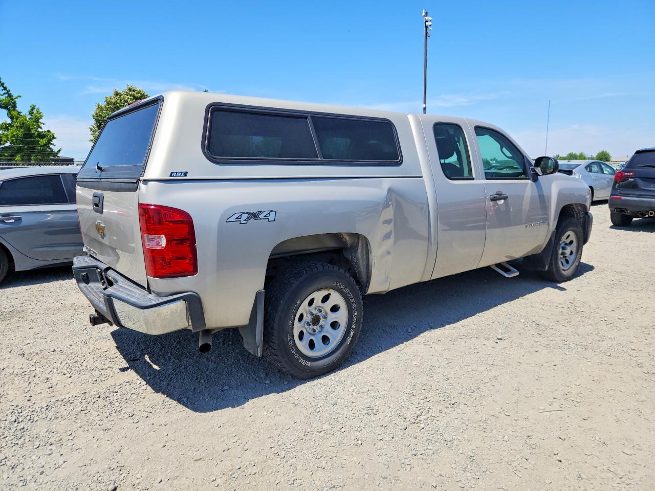 2007 Chevrolet Silverado K1500 Silver vin: 1GCEK19C37Z620253