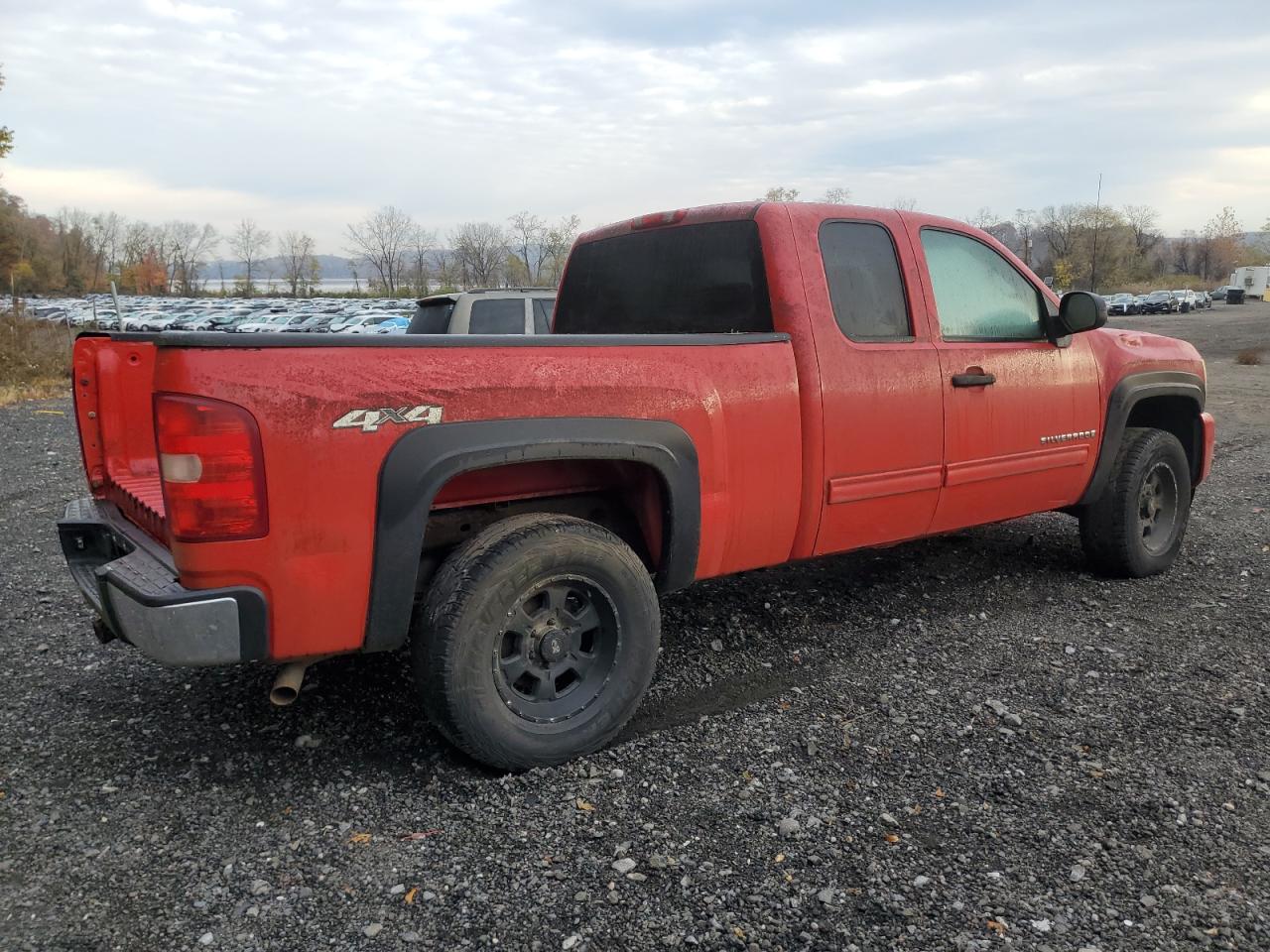 2009 Chevrolet Silverado K1500 Red vin: 1GCEK19C39Z234810