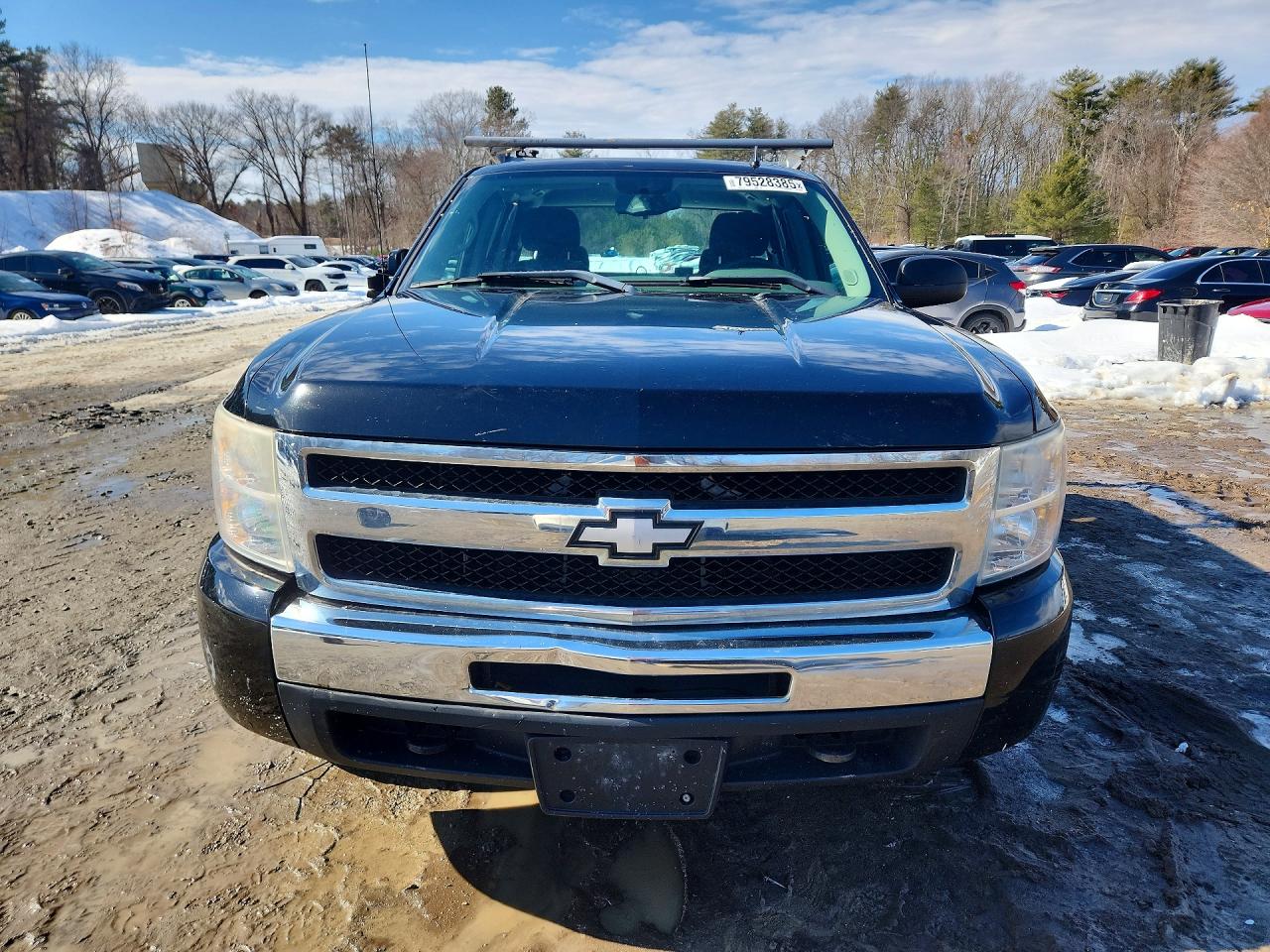 2009 Chevrolet Silverado K1500 Black vin: 1GCEK19C59Z162928