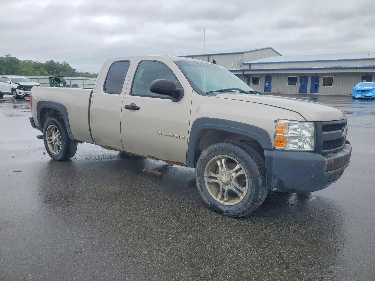 2008 Chevrolet Silverado K1500 Silver vin: 1GCEK19C78E114370