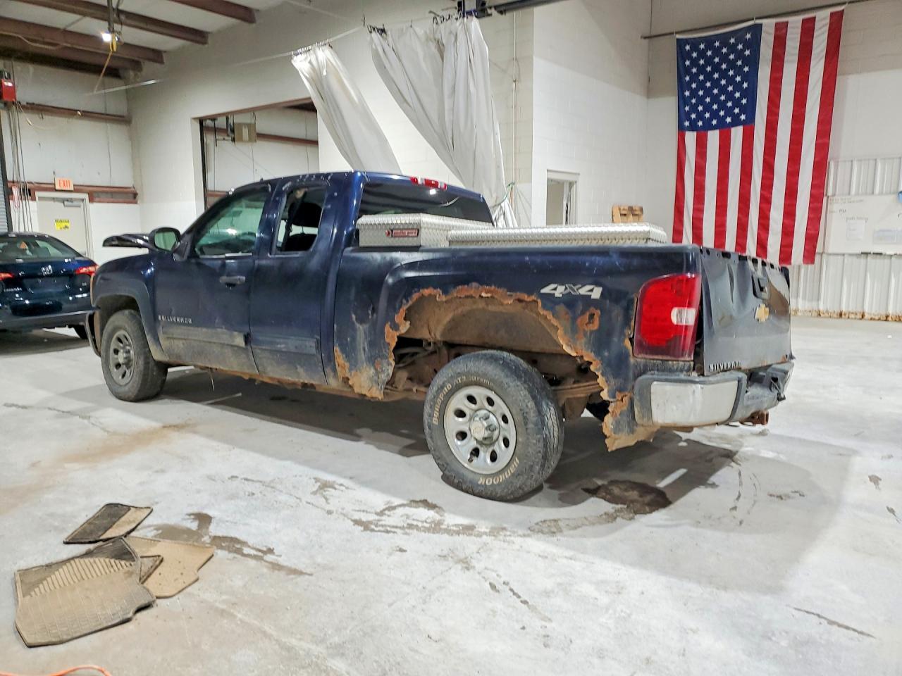 2009 Chevrolet Silverado K1500 Blue vin: 1GCEK19C89Z250436