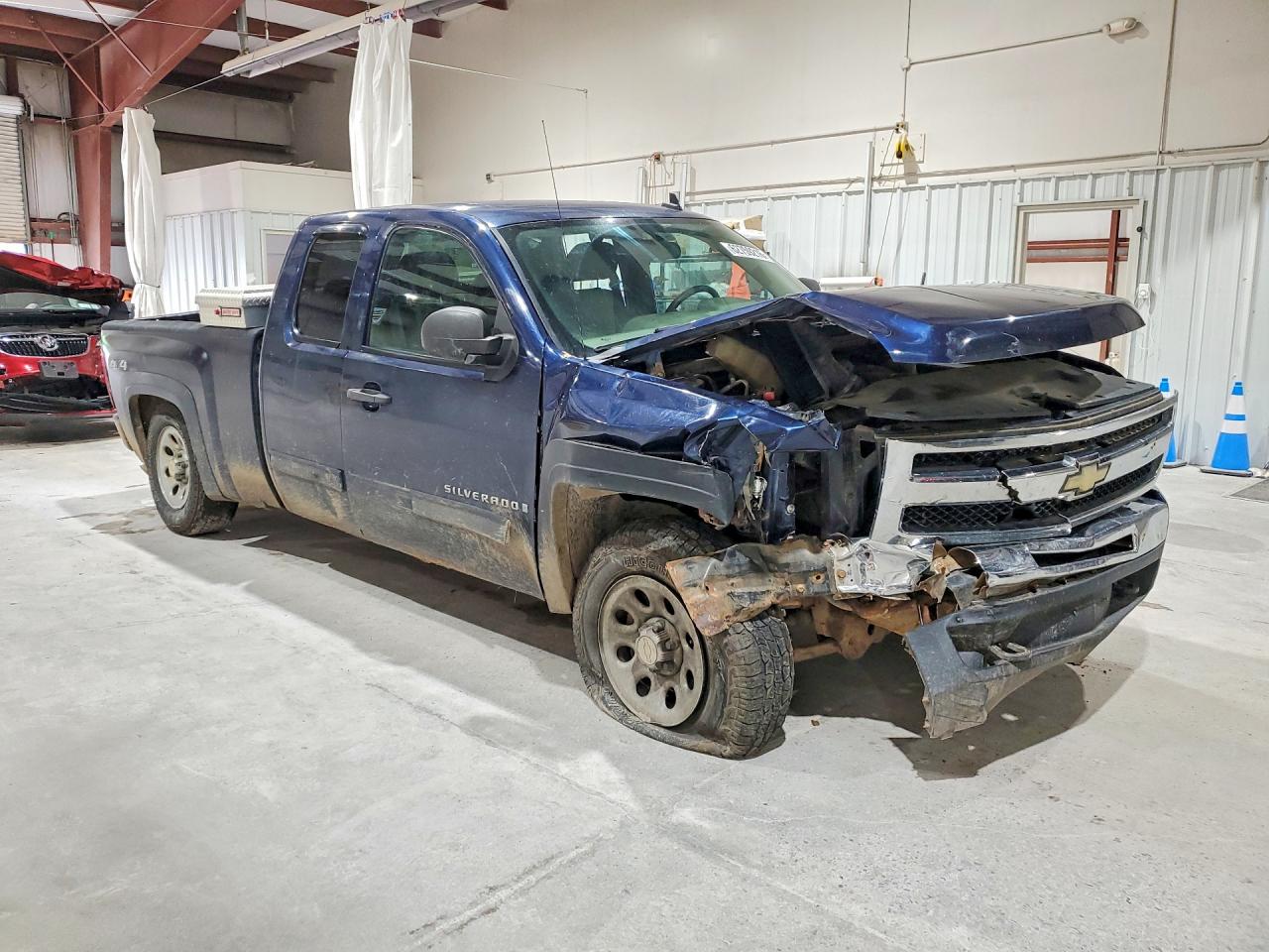 2009 Chevrolet Silverado K1500 Blue vin: 1GCEK19C89Z250436