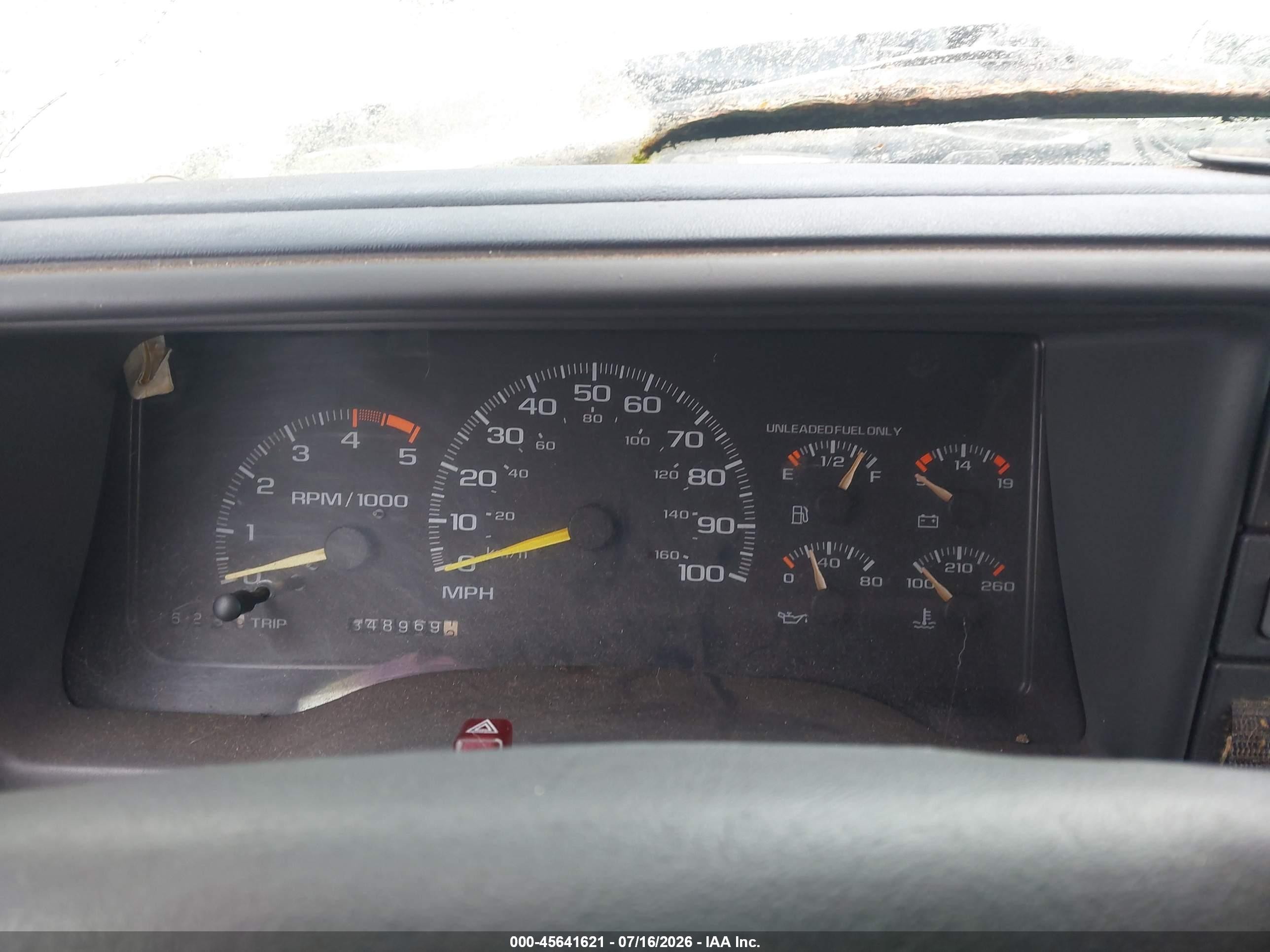 1995 Chevrolet Gmt-400 K1500 White vin: 1GCEK19H4SE243203
