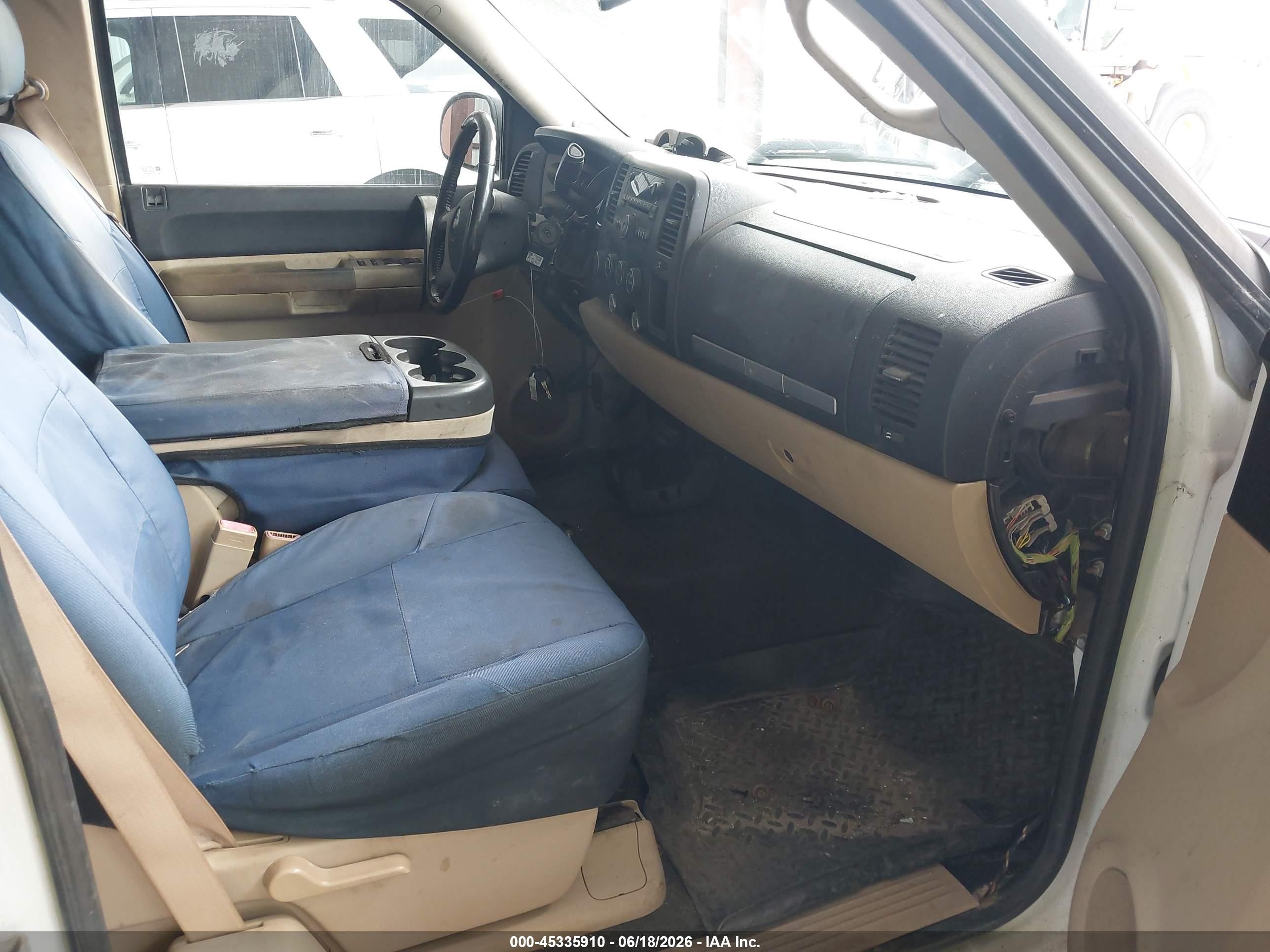 2007 Chevrolet Silverado 1500 Lt1 Белый vin: 1GCEK19J07Z519279