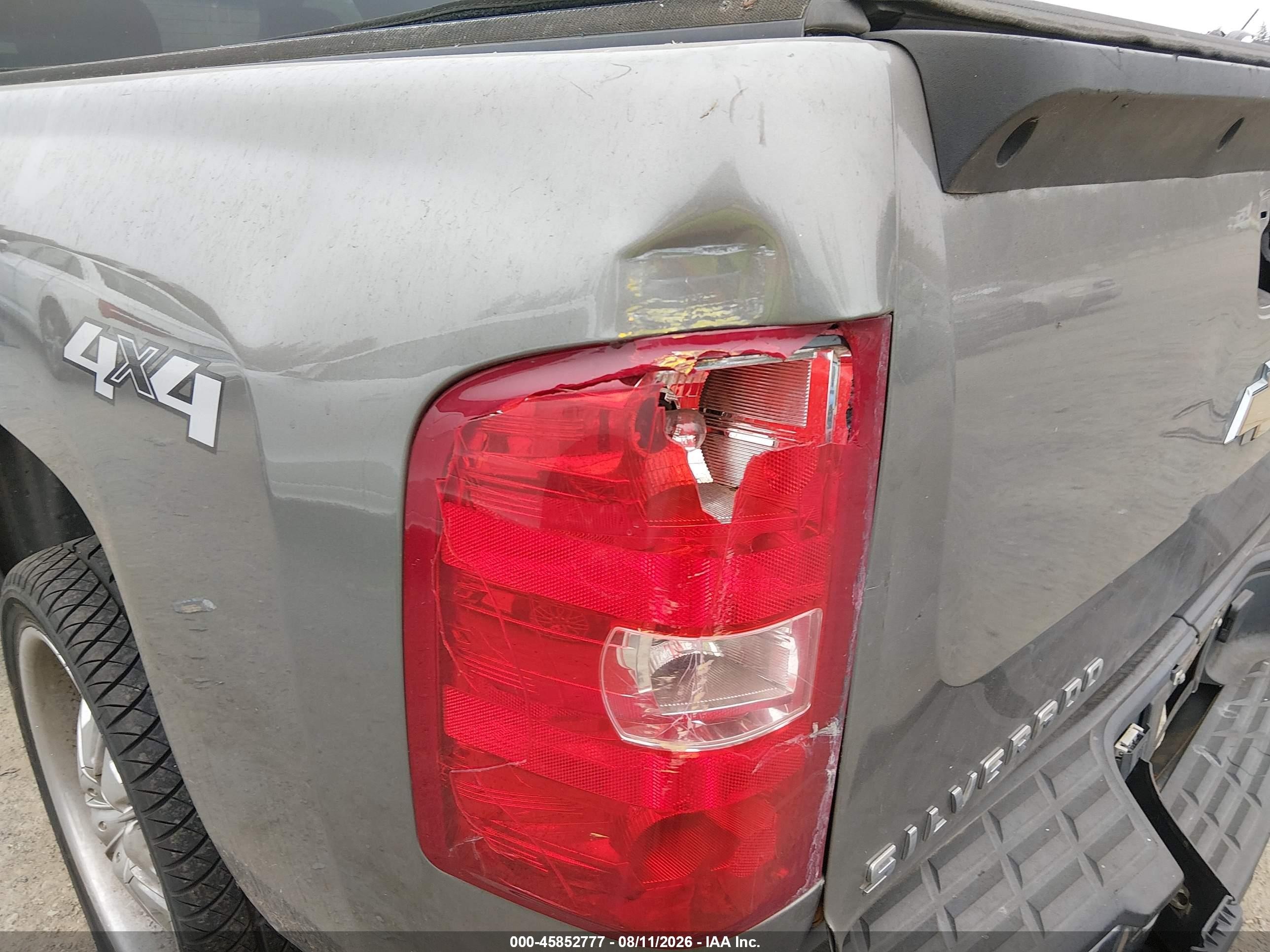 2008 Chevrolet Silverado 1500 Lt2 Gray vin: 1GCEK19J18Z131558