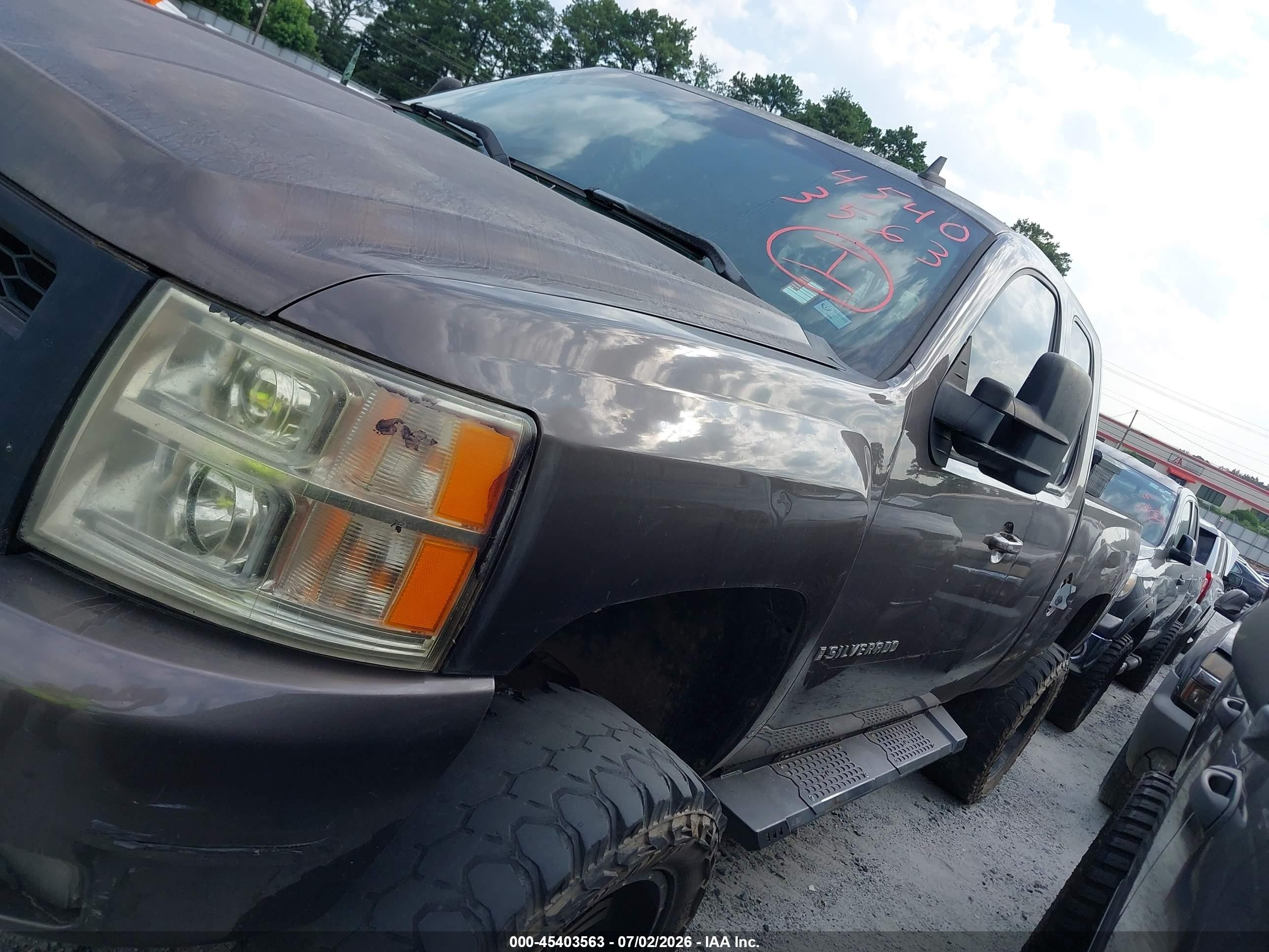 2007 Chevrolet Silverado 1500 Ltz Коричневый vin: 1GCEK19J27Z517260
