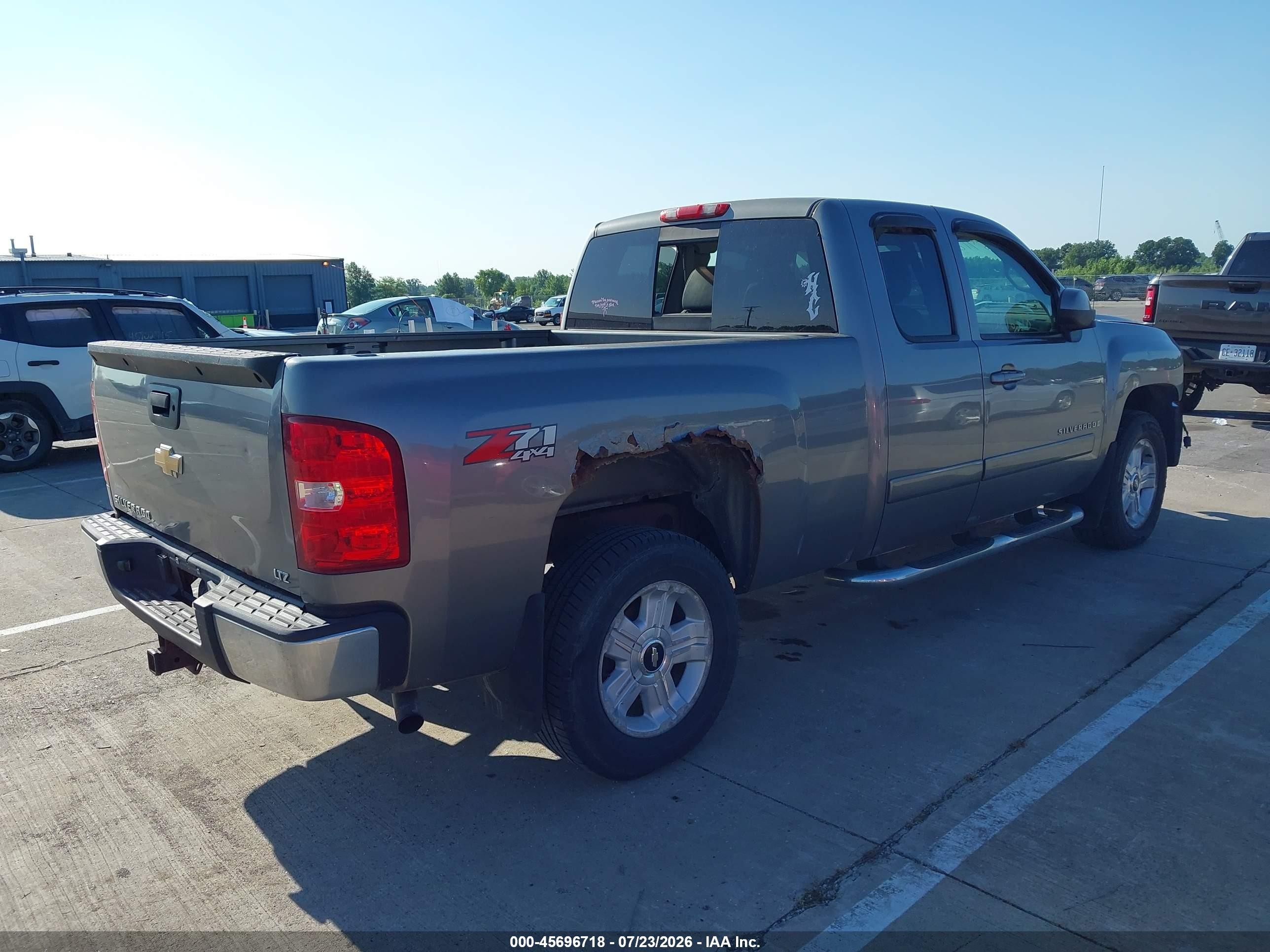 2007 Chevrolet Silverado 1500 Ltz Tan vin: 1GCEK19J27Z547343