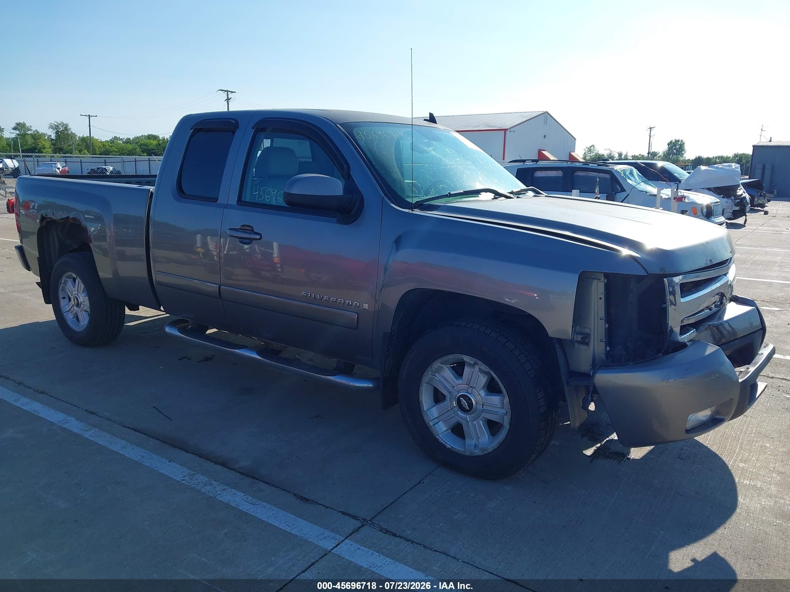 2007 Chevrolet Silverado 1500 Ltz Tan vin: 1GCEK19J27Z547343