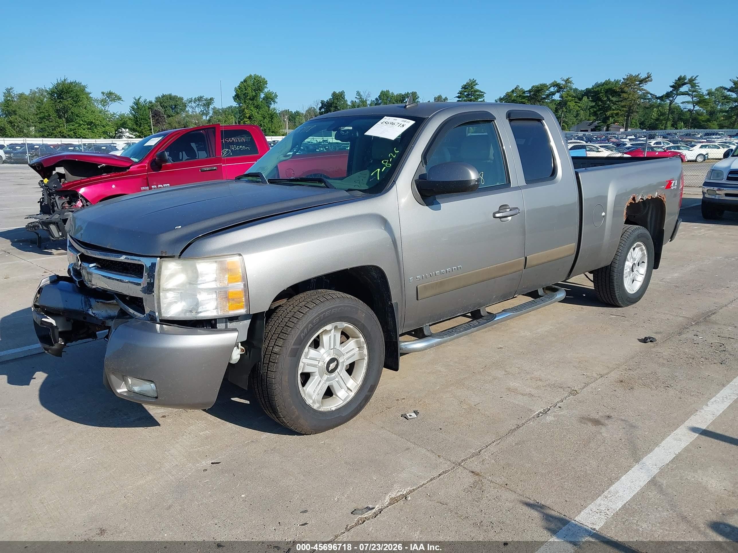 2007 Chevrolet Silverado 1500 Ltz Tan vin: 1GCEK19J27Z547343