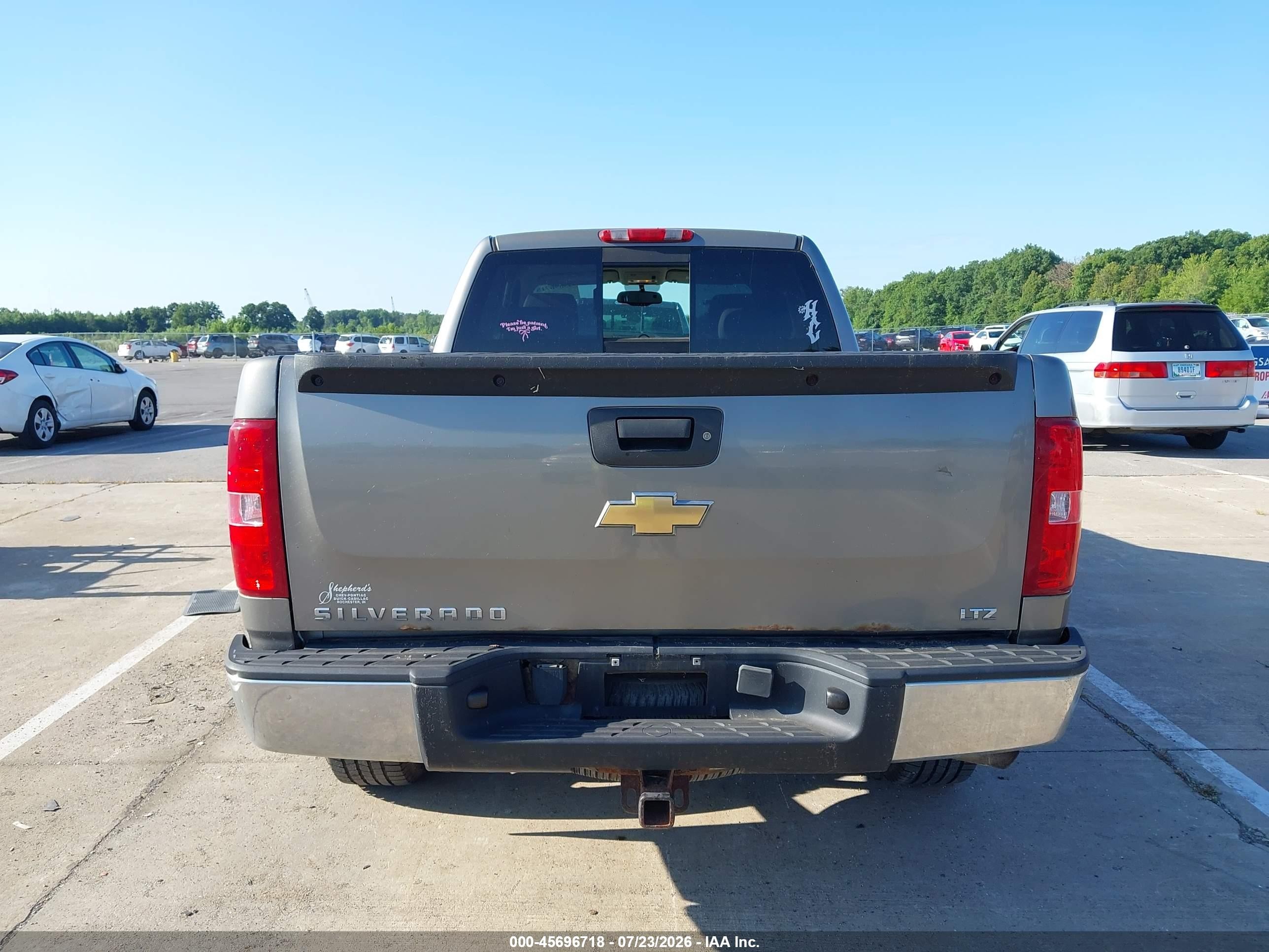 2007 Chevrolet Silverado 1500 Ltz Tan vin: 1GCEK19J27Z547343