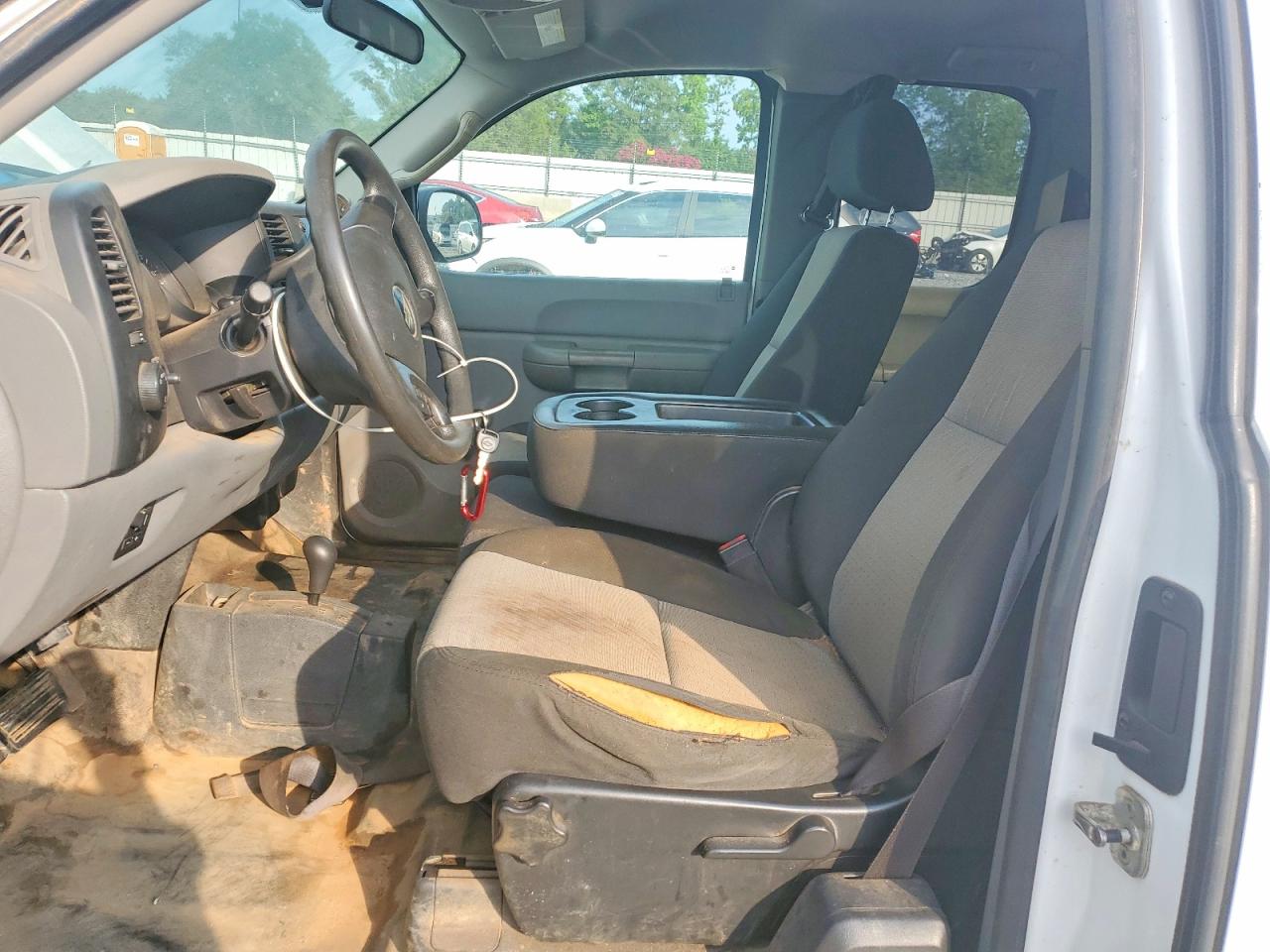 2009 Chevrolet Silverado K1500 White vin: 1GCEK19J29Z186070