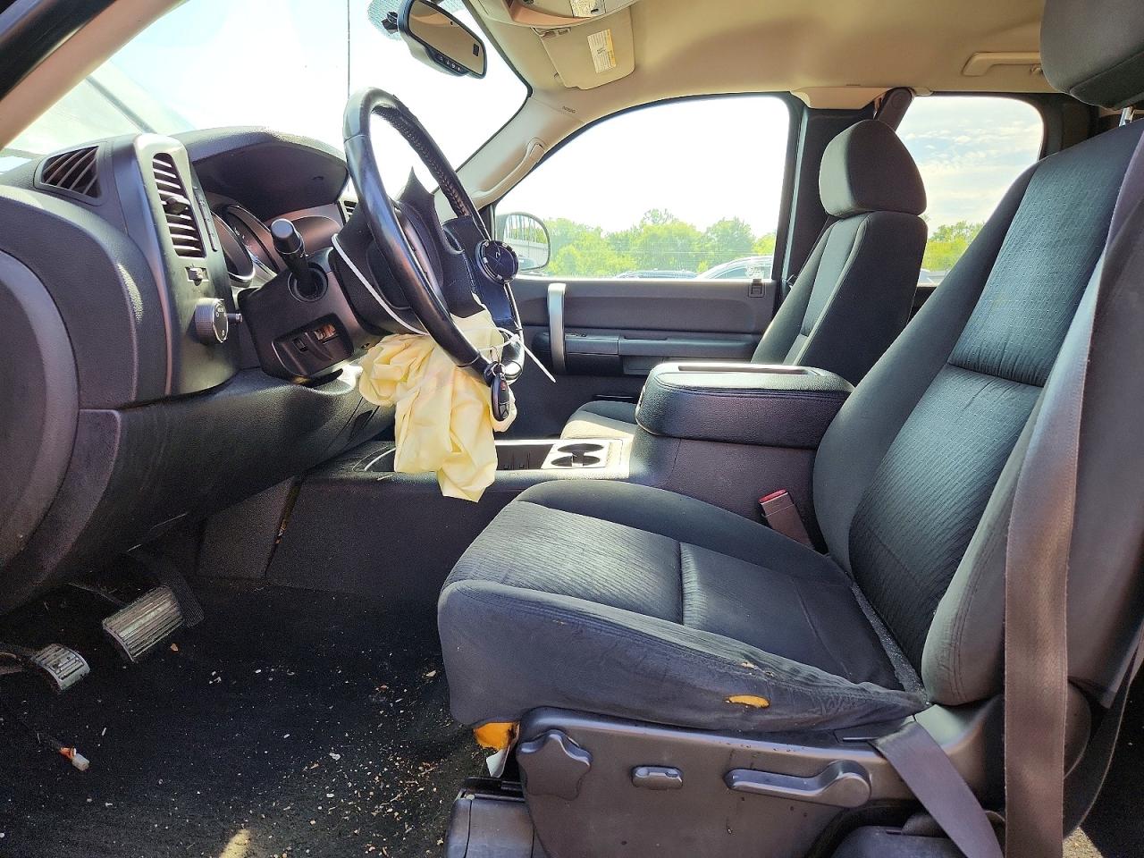 2007 Chevrolet Silverado K1500 Black vin: 1GCEK19J37Z510379