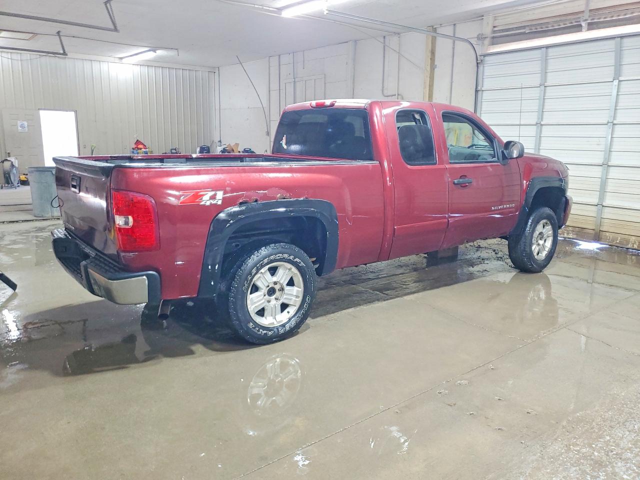 2008 Chevrolet Silverado K1500 Бордовый vin: 1GCEK19J38Z280666