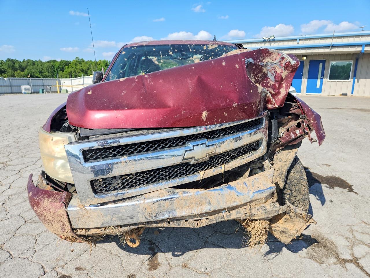 2008 Chevrolet Silverado K1500 Бордовый vin: 1GCEK19J48Z270423