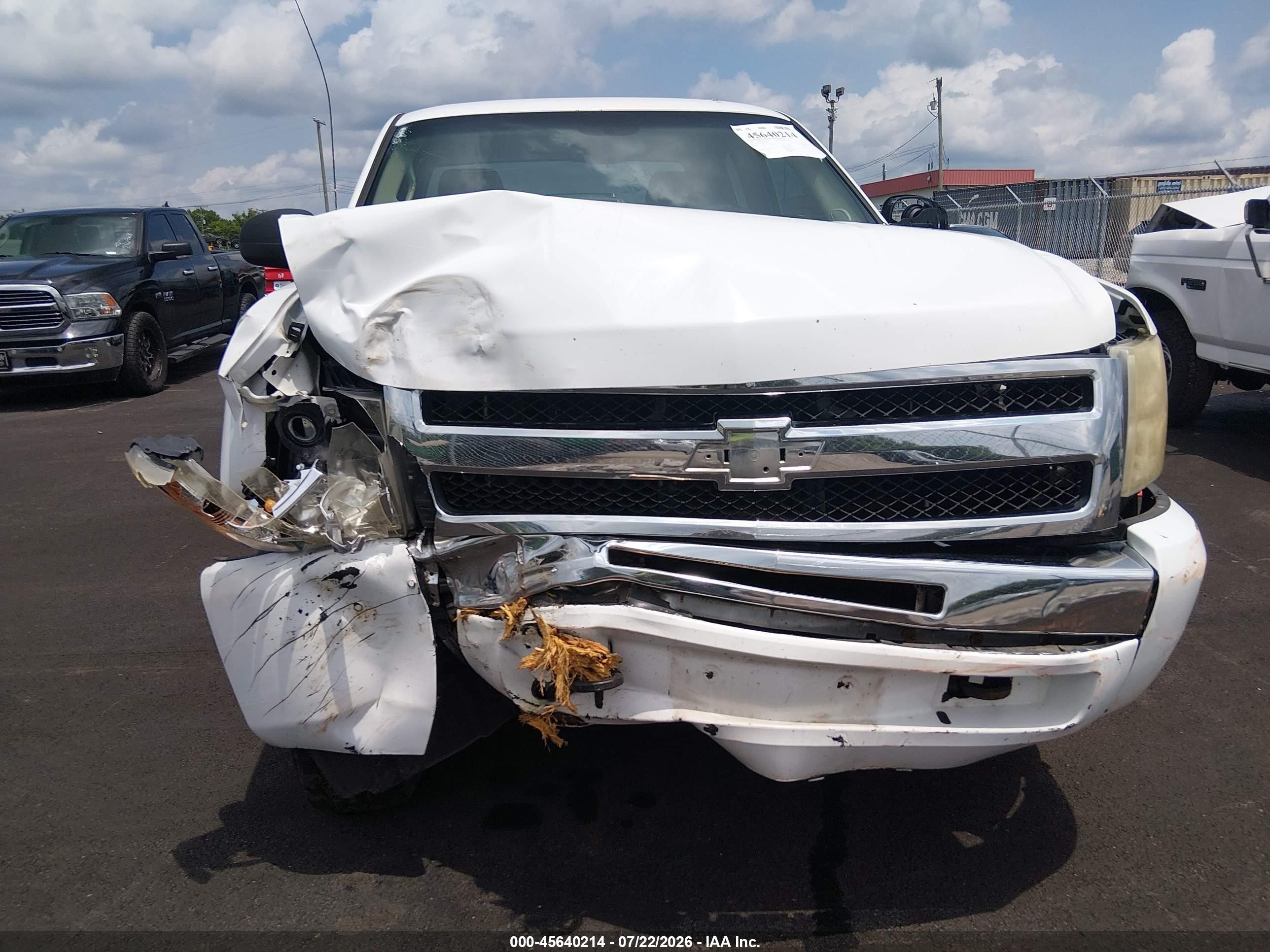 2009 Chevrolet Silverado 1500 Work Truck Белый vin: 1GCEK19J49Z273226