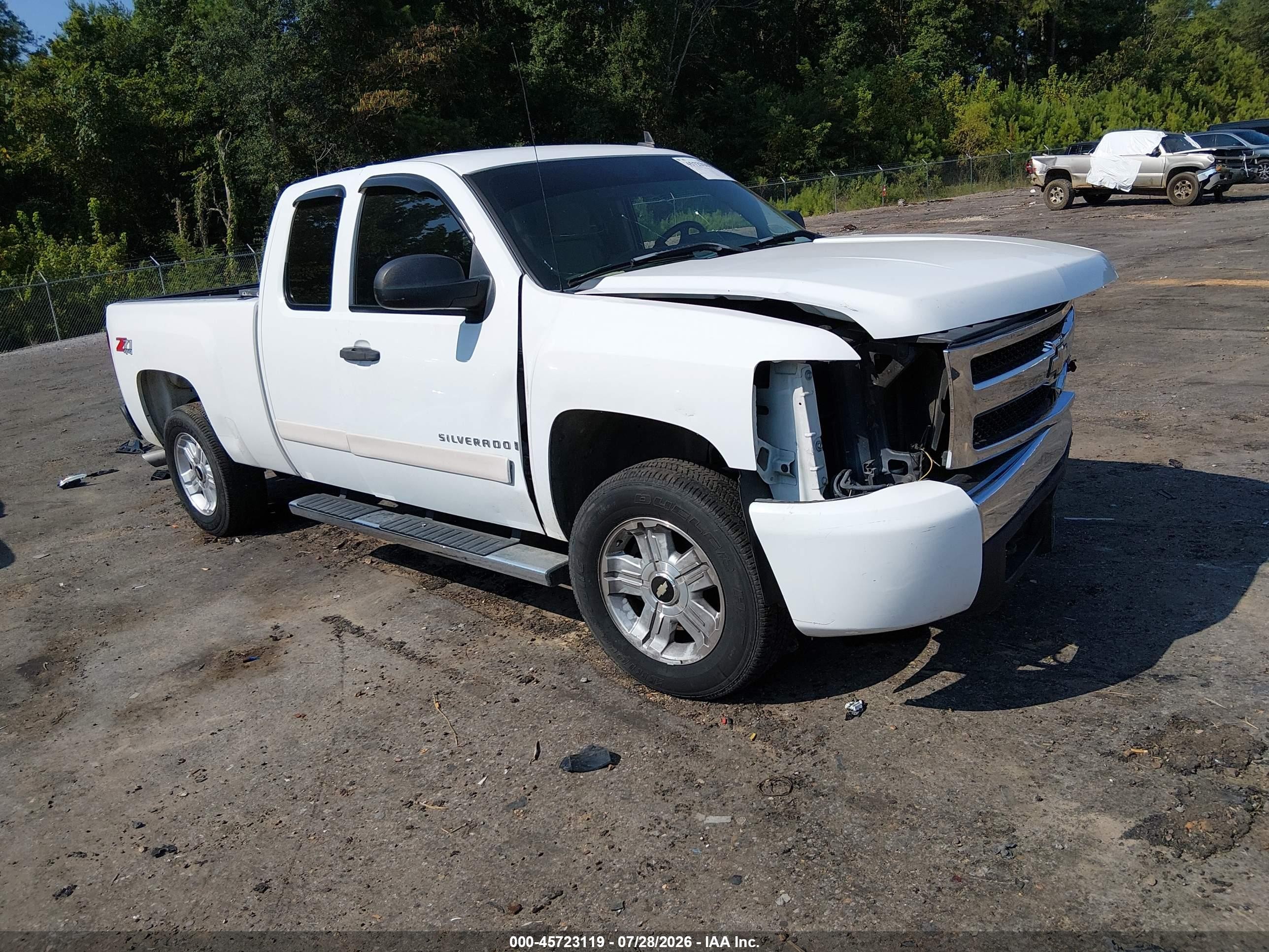 2007 Chevrolet Silverado 1500 Lt1 Белый vin: 1GCEK19J67Z546843