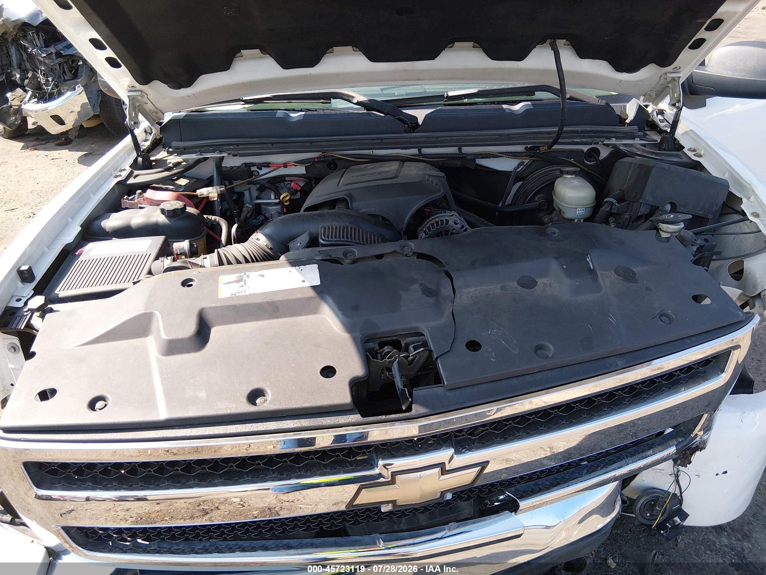 2007 Chevrolet Silverado 1500 Lt1 Белый vin: 1GCEK19J67Z546843